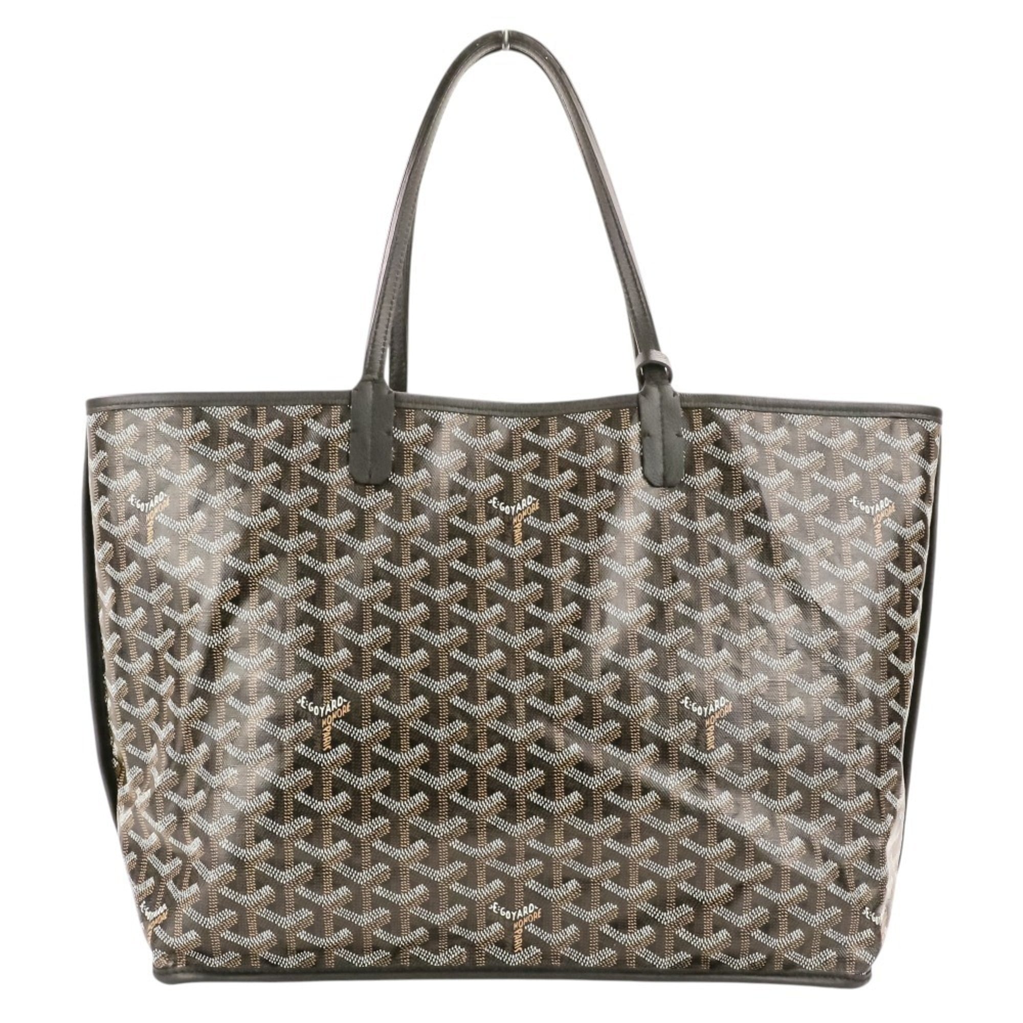 Goyard Black Brown Handbag Pouch Tote Bag (Pre-Owned)