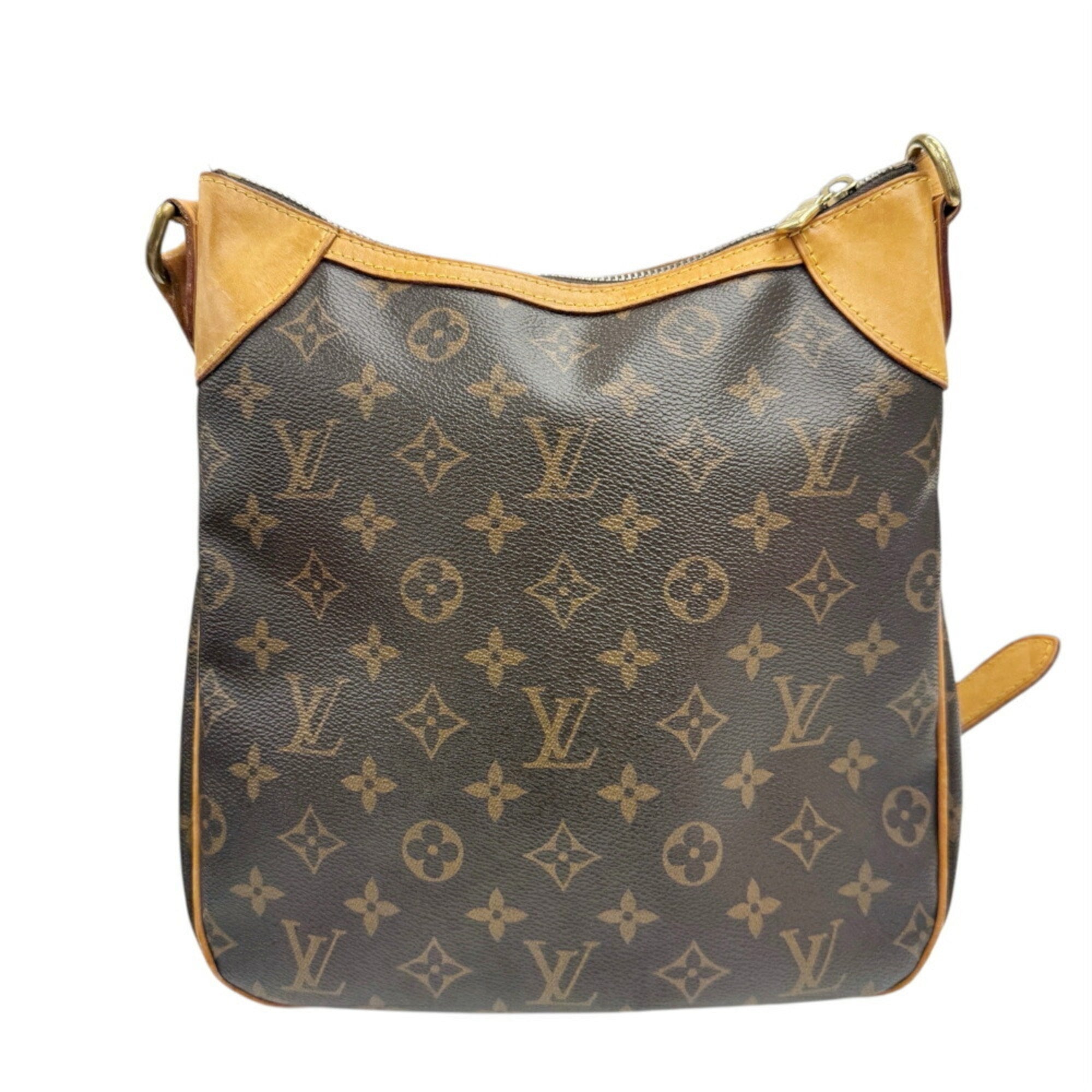 Louis Vuitton Brown Monogram Canvas Shoulder Bag (Pre-Owned)