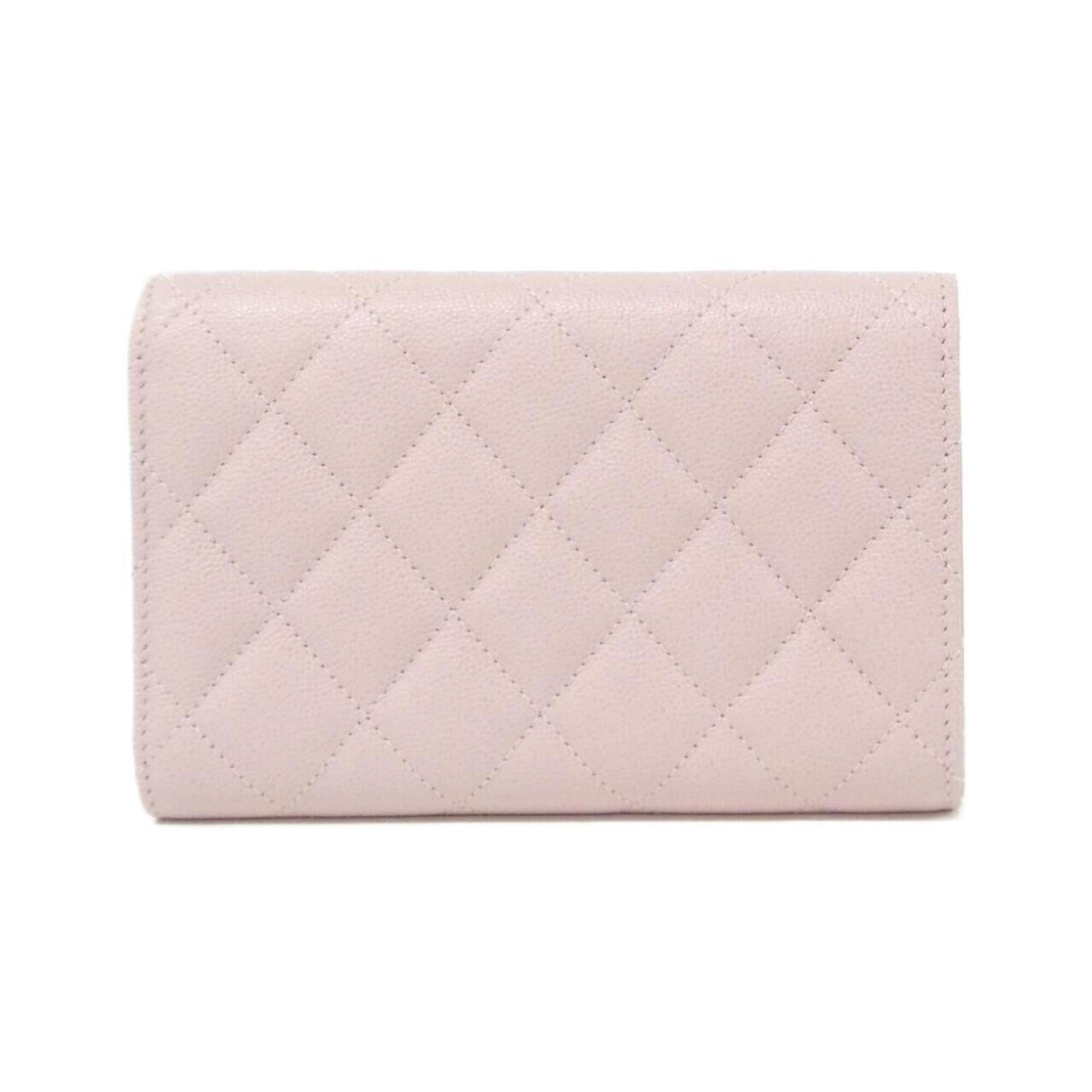 Chanel Pink Grained Calfskin (Pre-Owned)