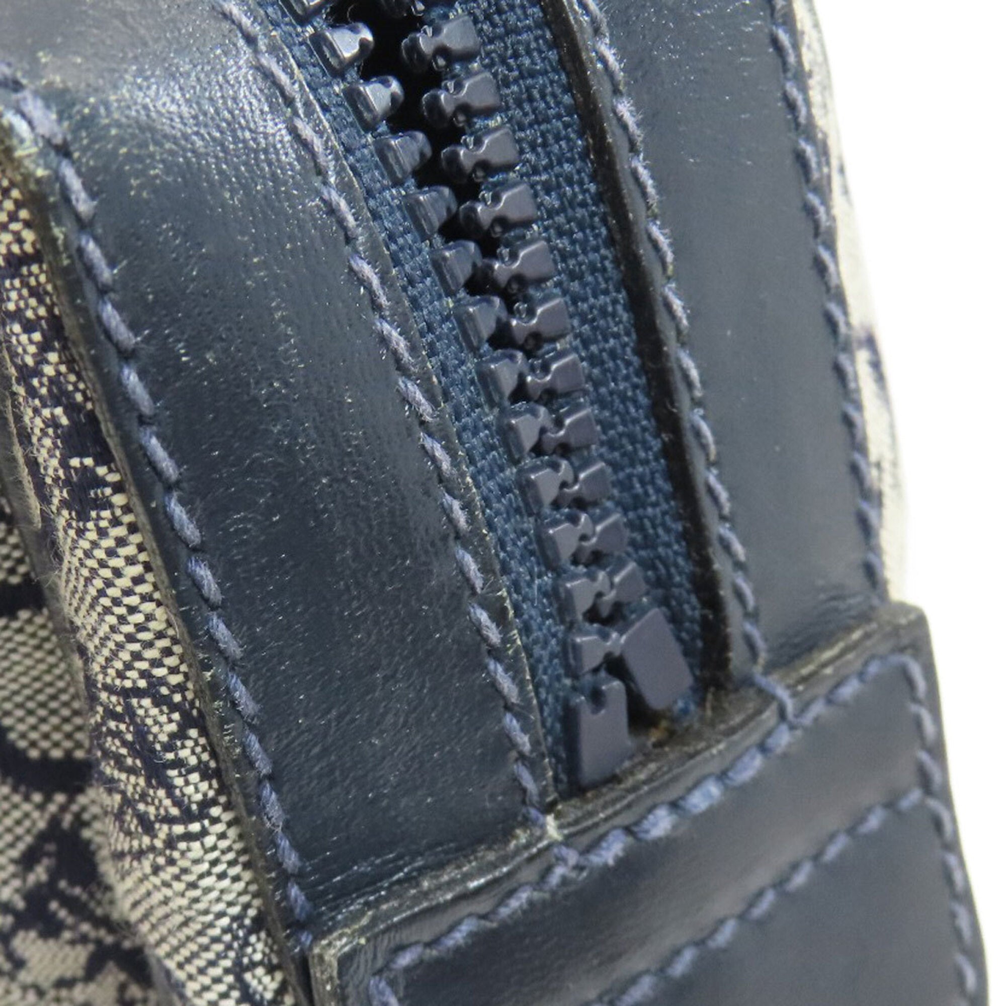Celine Navy Canvas Handbag (Pre-Owned)