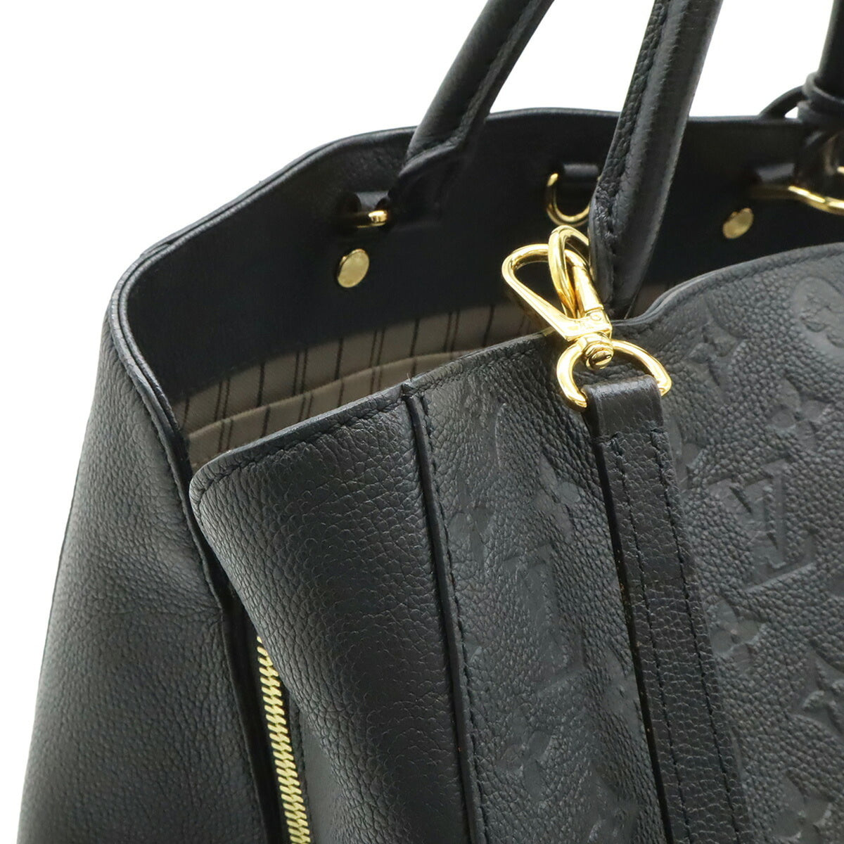 Louis Vuitton Monogram Noir Monogram Empreinte Handbag Shoulder Bag Tote Bag (Pre-Owned)