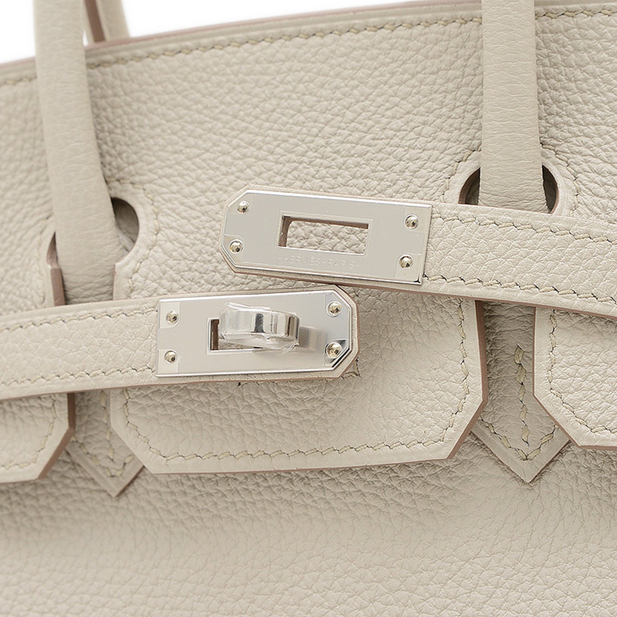 Hermes Togo Leather Handbag (Pre-Owned)