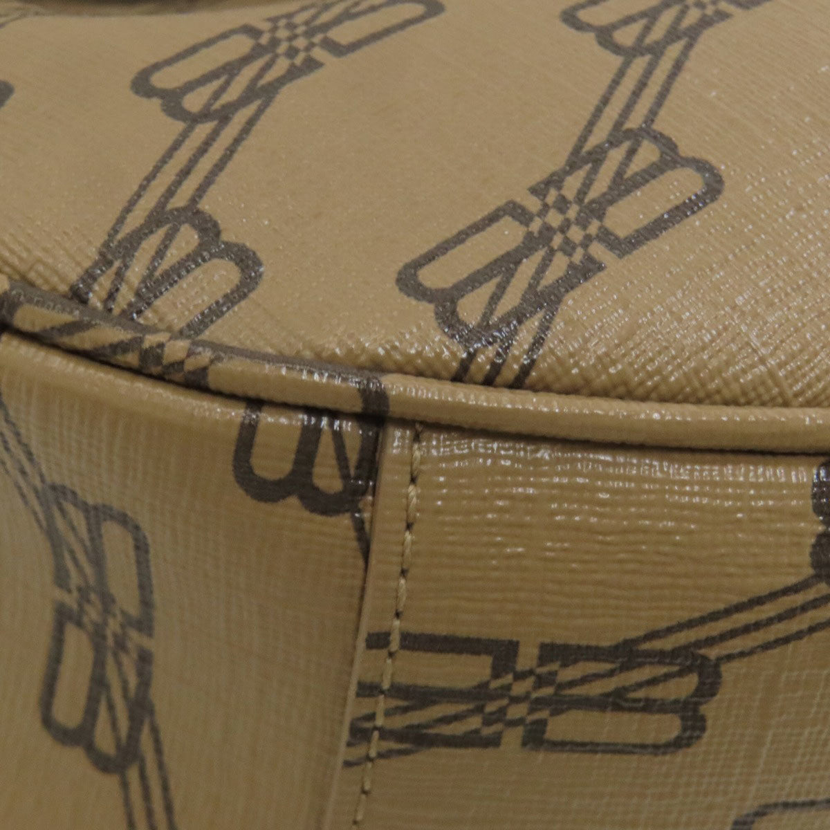 Balenciaga Brown Coated Canvas Handbag (Pre-Owned)