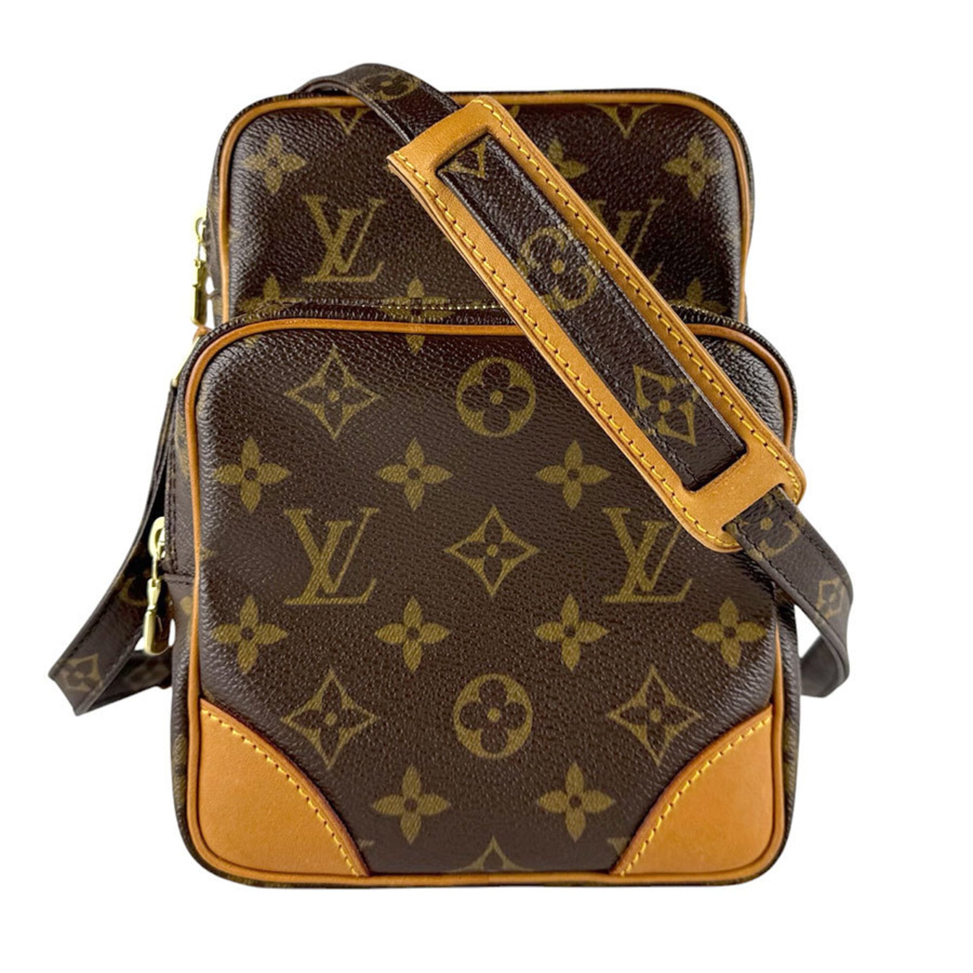 Louis Vuitton Brown Monogram Monogram Shoulder Bag (Pre-Owned)