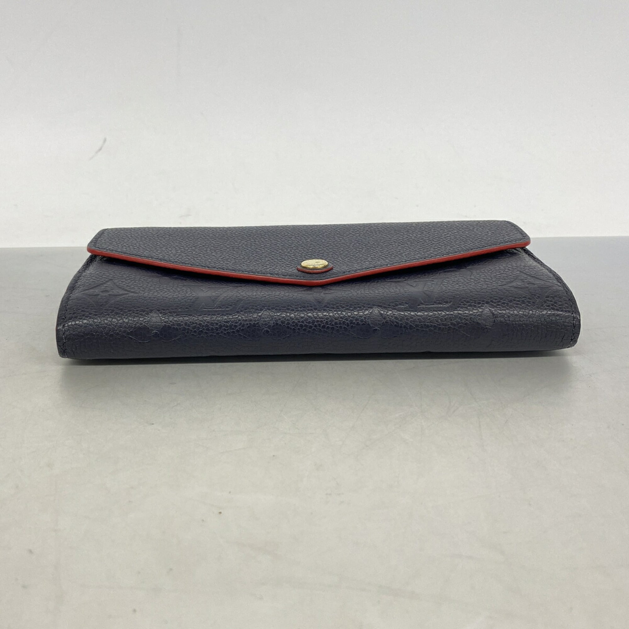 Louis Vuitton Marine Rouge Long Wallet (Bi-Fold) (Pre-Owned)