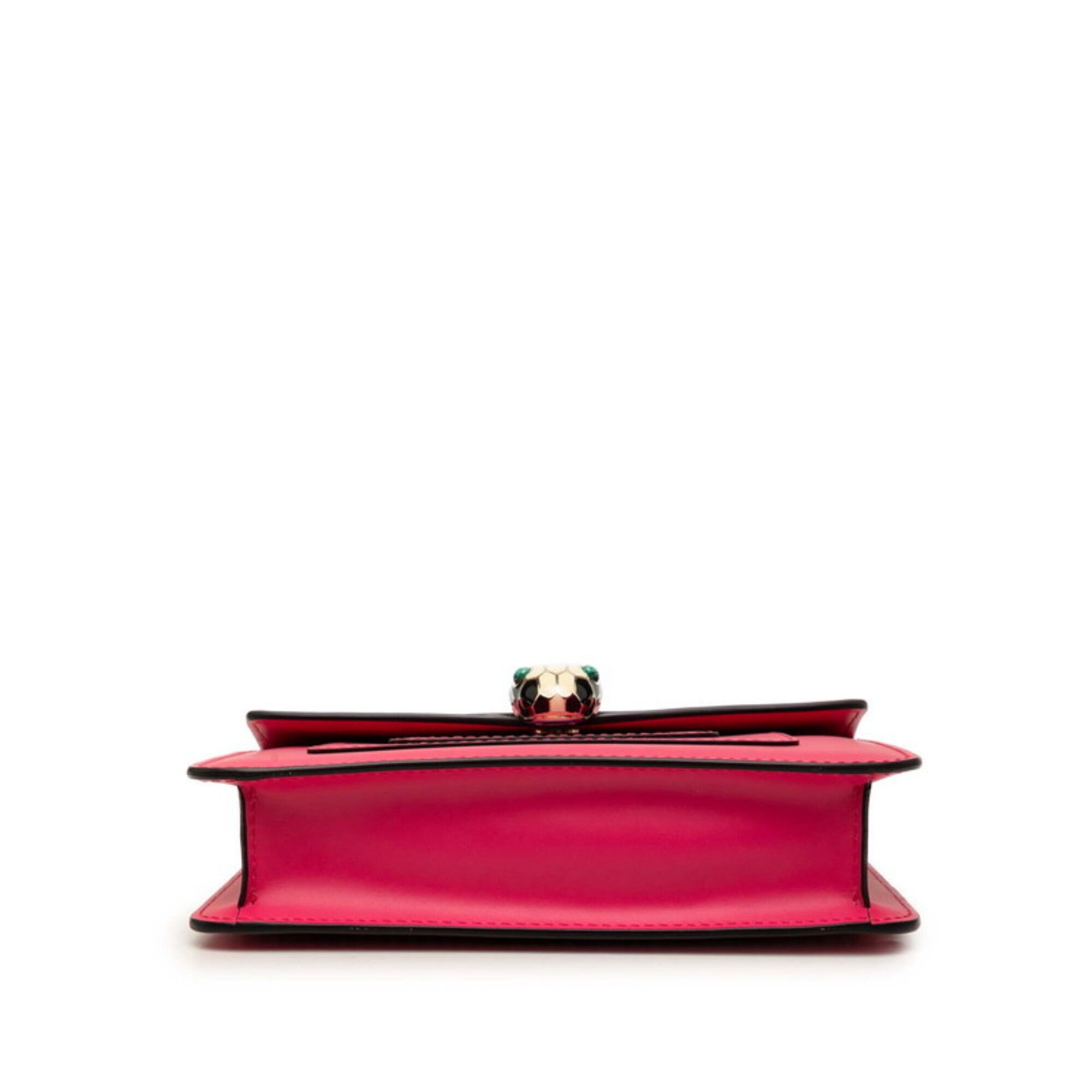 Bvlgari Pink Leather Shoulder Bag (Pre-Owned)