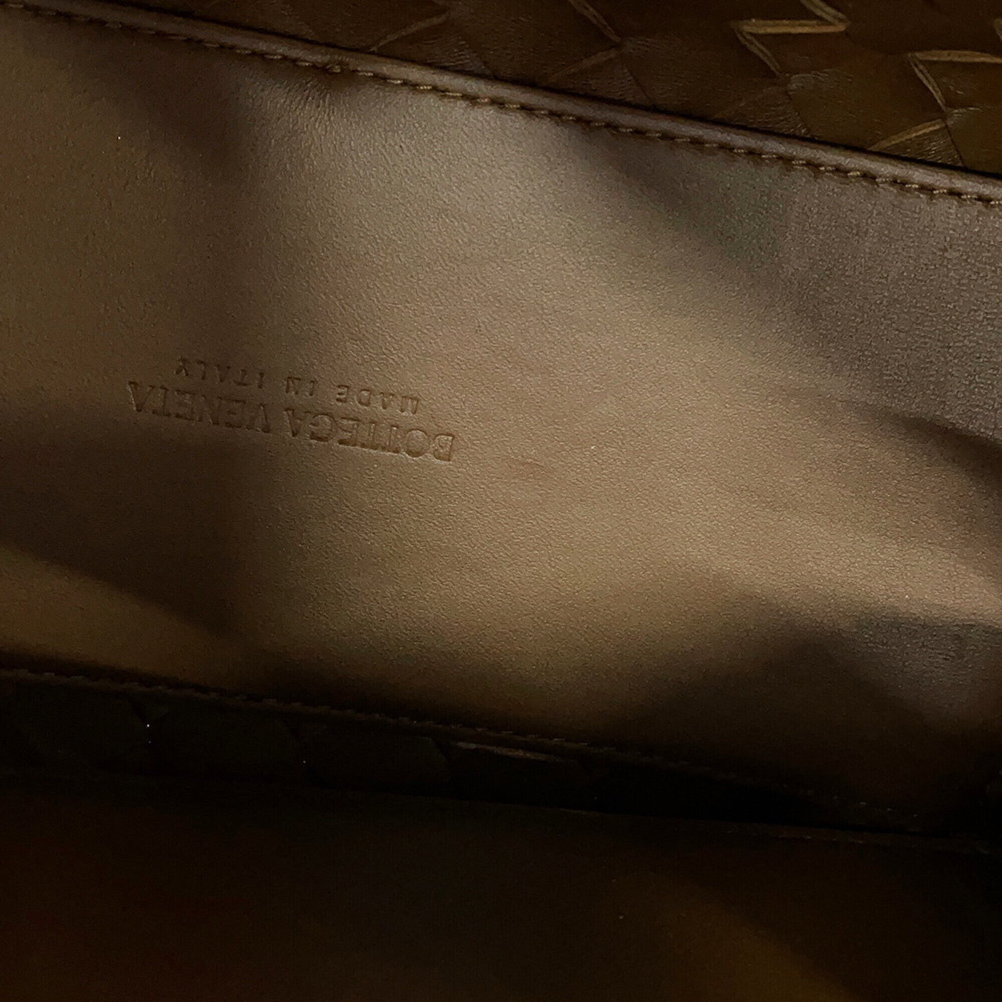 Bottega Veneta Leather Handbag Pouch (Pre-Owned)
