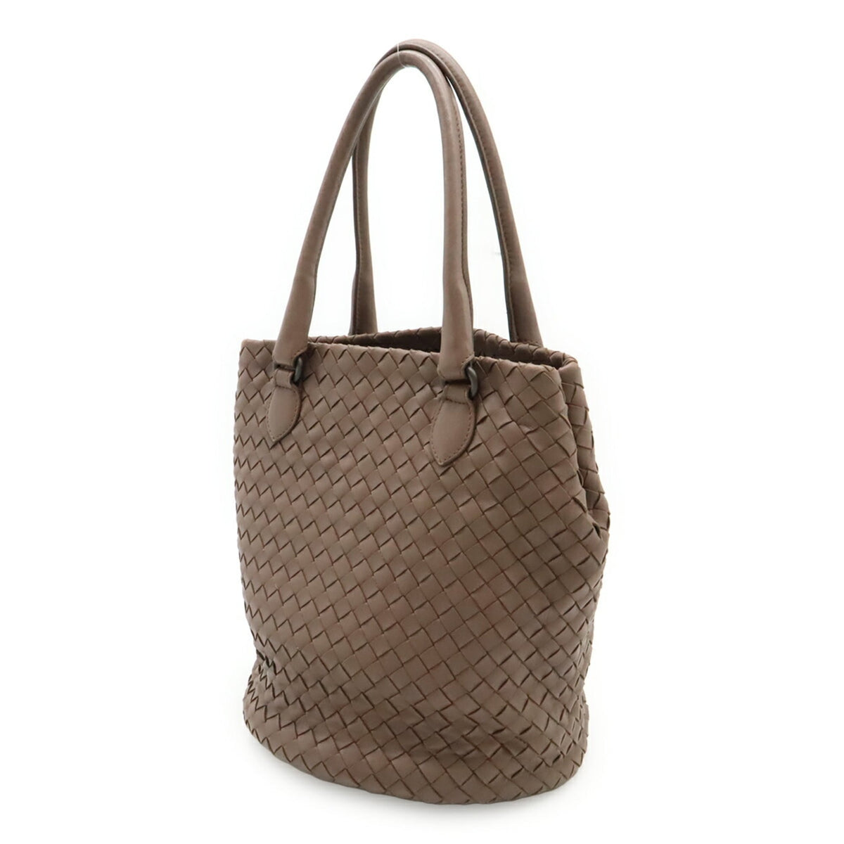 Bottega Veneta Pink Leather Handbag Tote Bag (Pre-Owned)