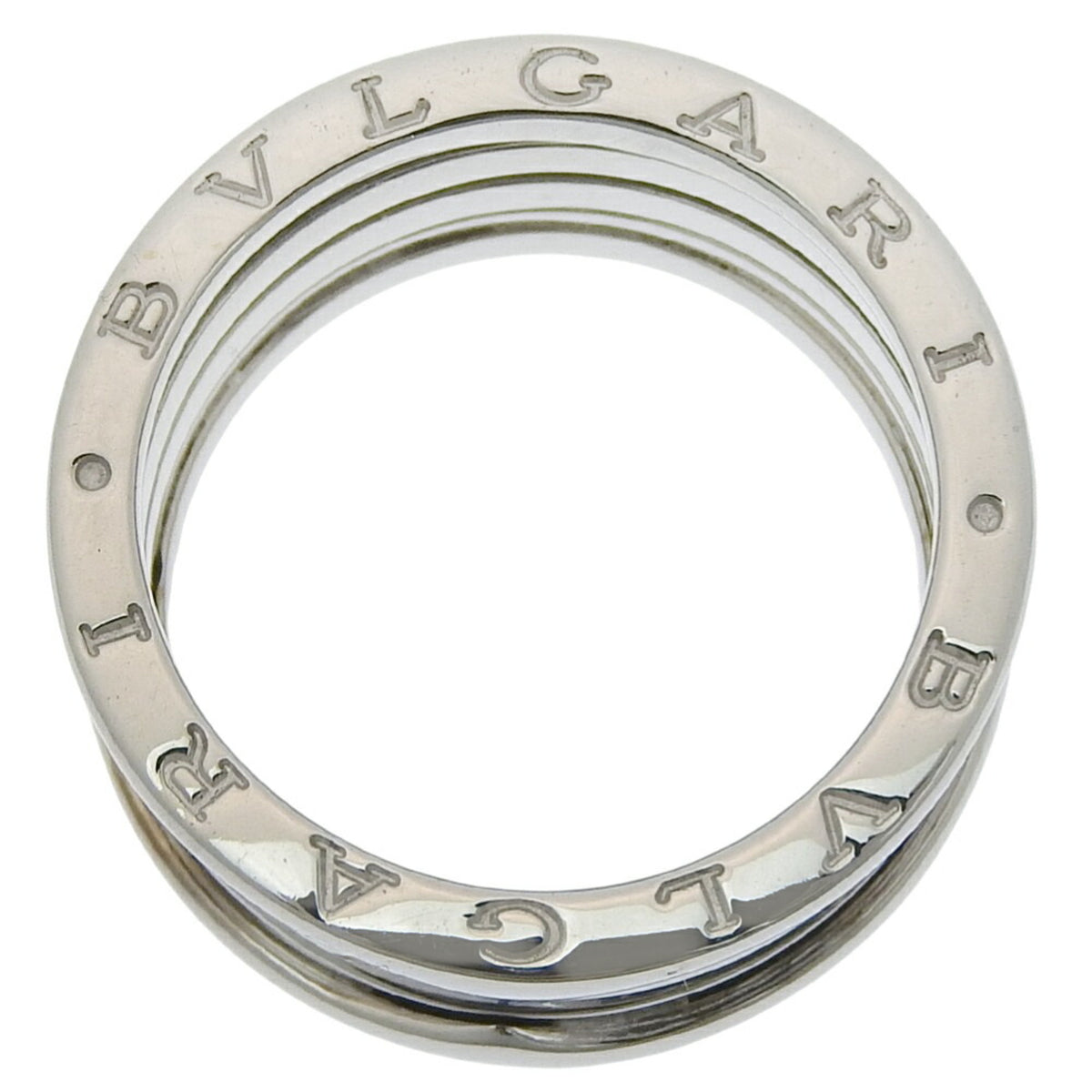 Bvlgari White Gold White Gold (18K) Band Ring (Pre-Owned)