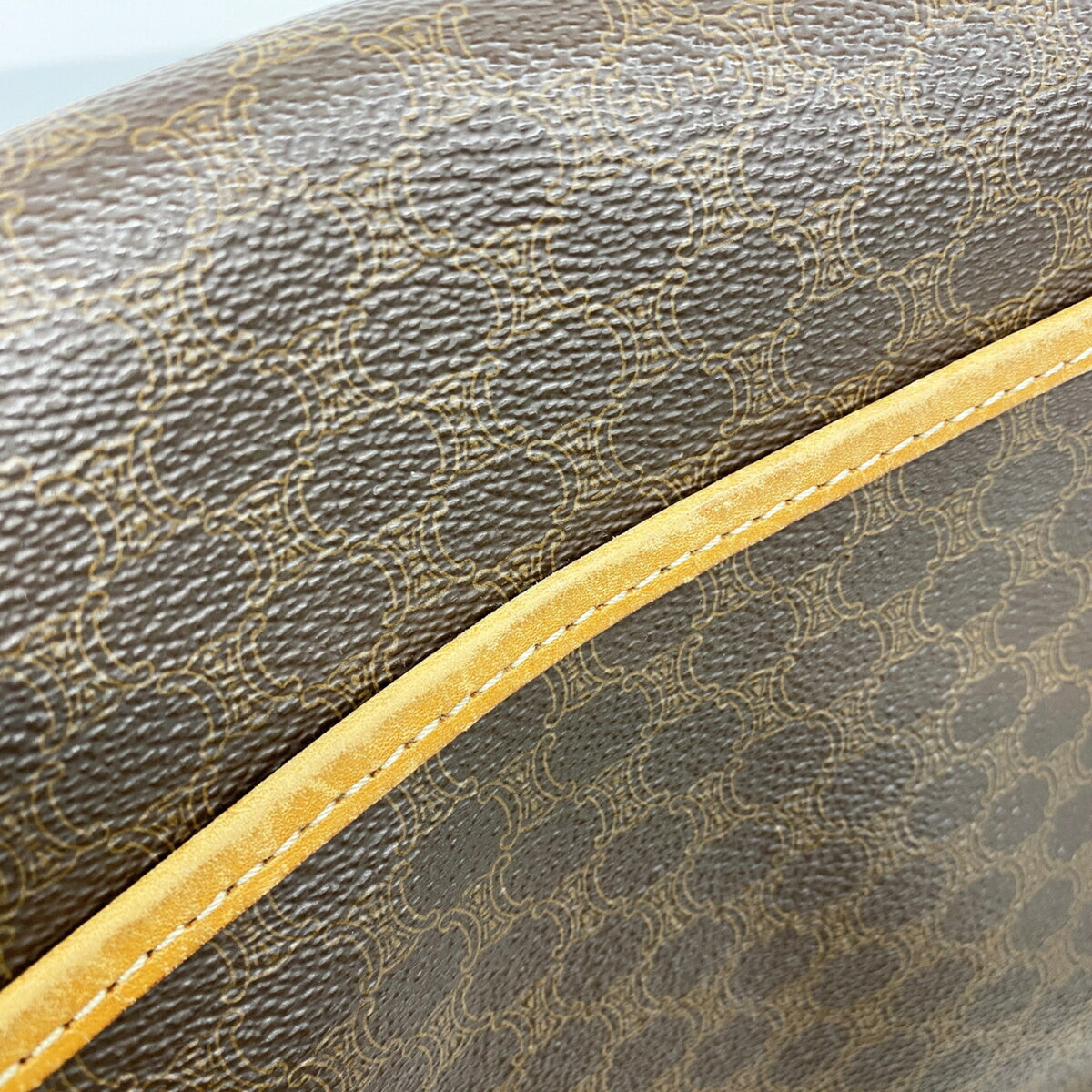 Celine Brown Pvc Shoulder Bag (Pre-Owned)