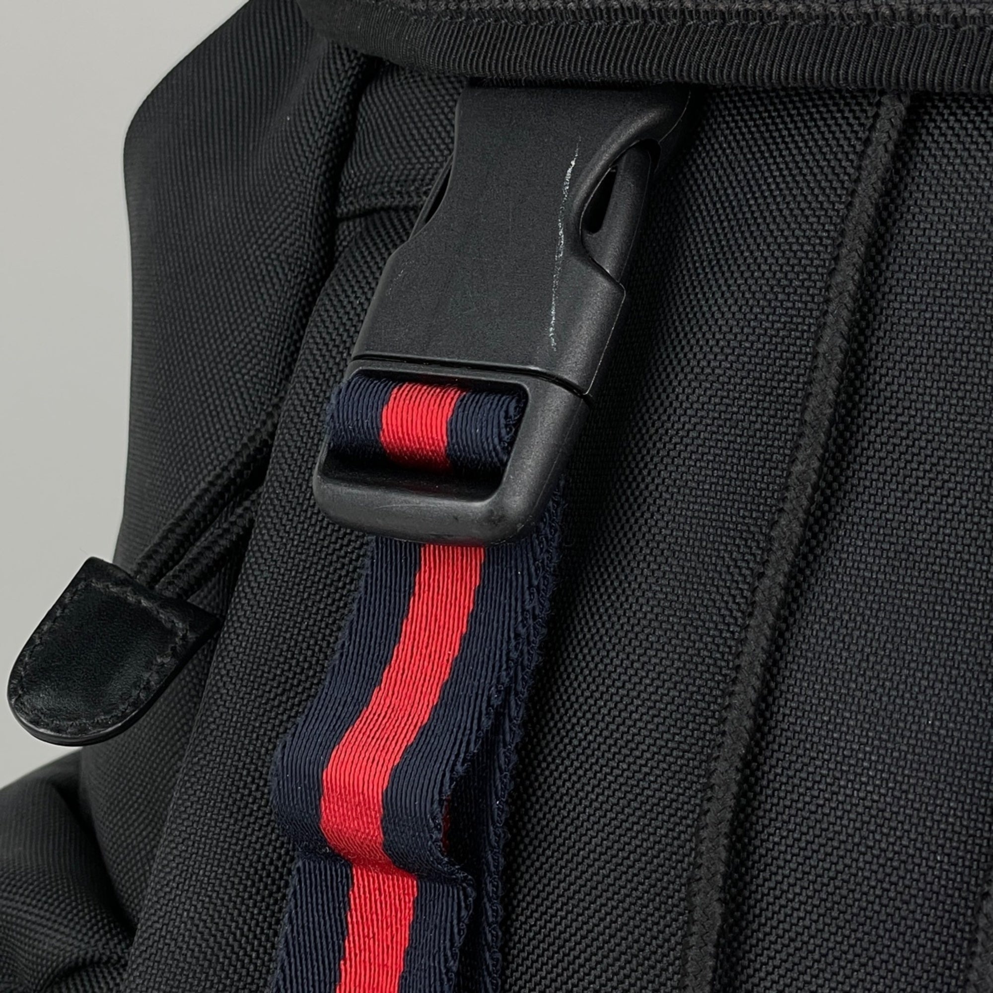 Gucci Black Nylon Backpack (Pre-Owned)