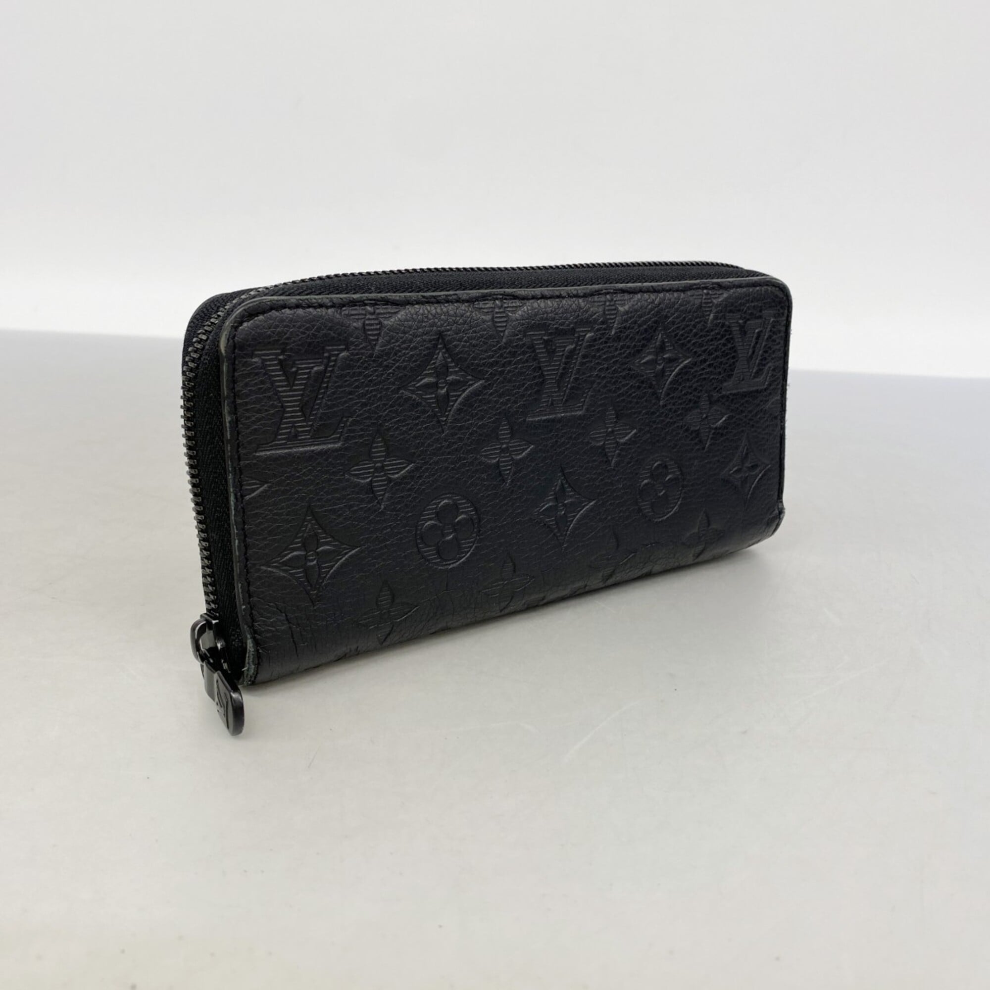 Louis Vuitton Black Long Wallet (Bi-Fold) (Pre-Owned)