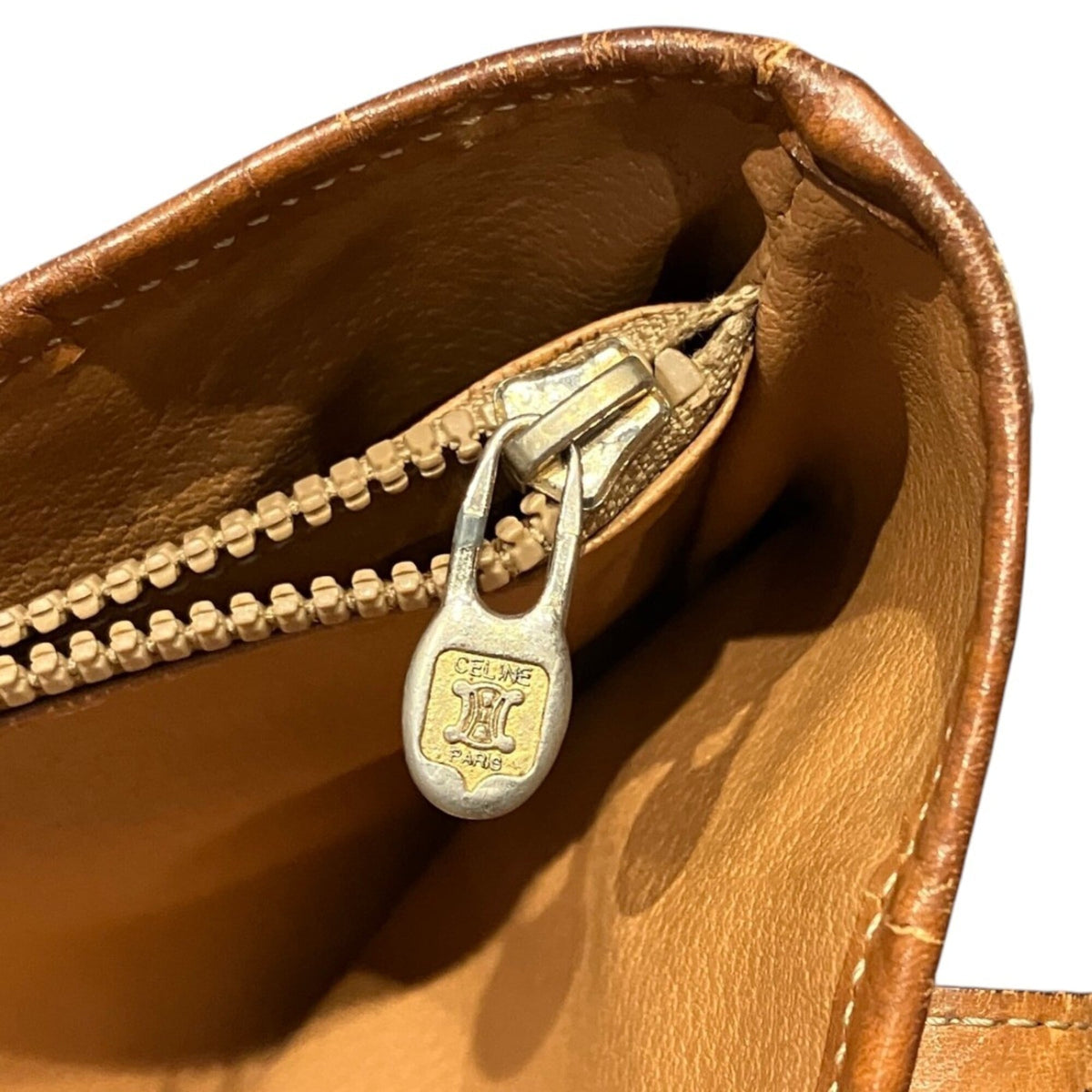 Celine Brown Pvc Tote Bag (Pre-Owned)