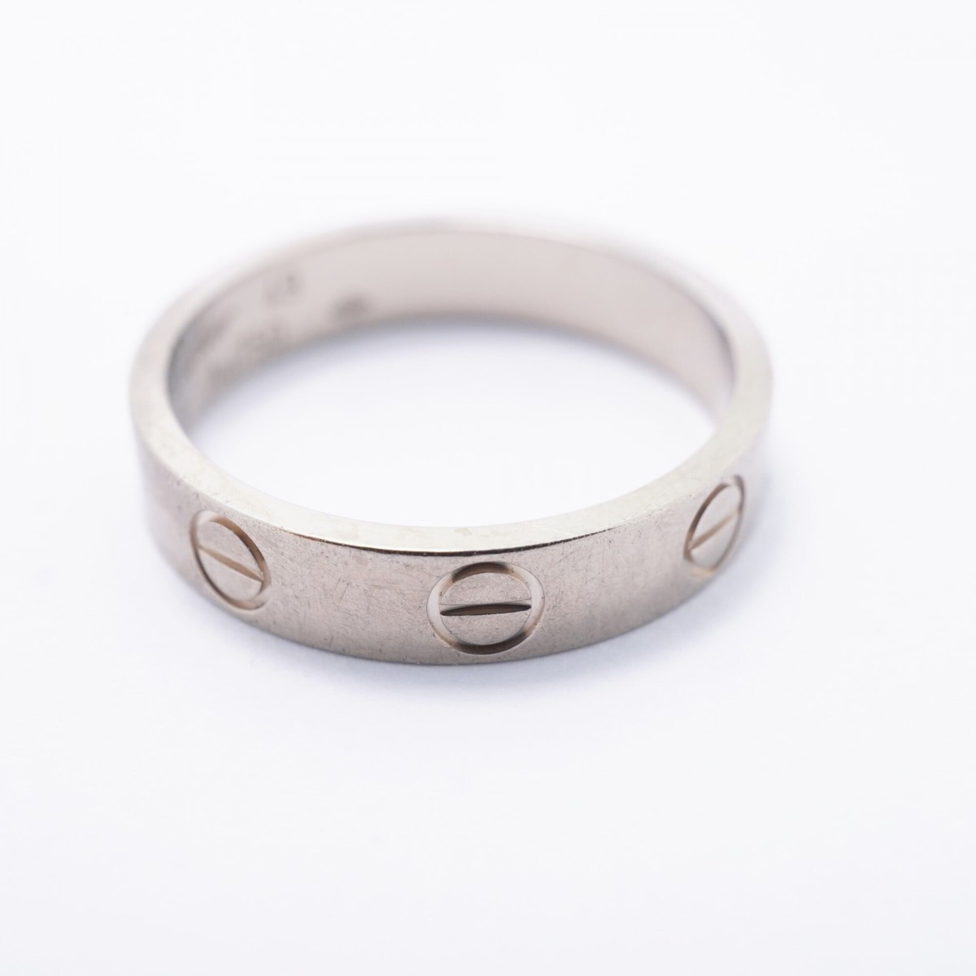 Cartier White Gold (18K) Band Ring (Pre-Owned)