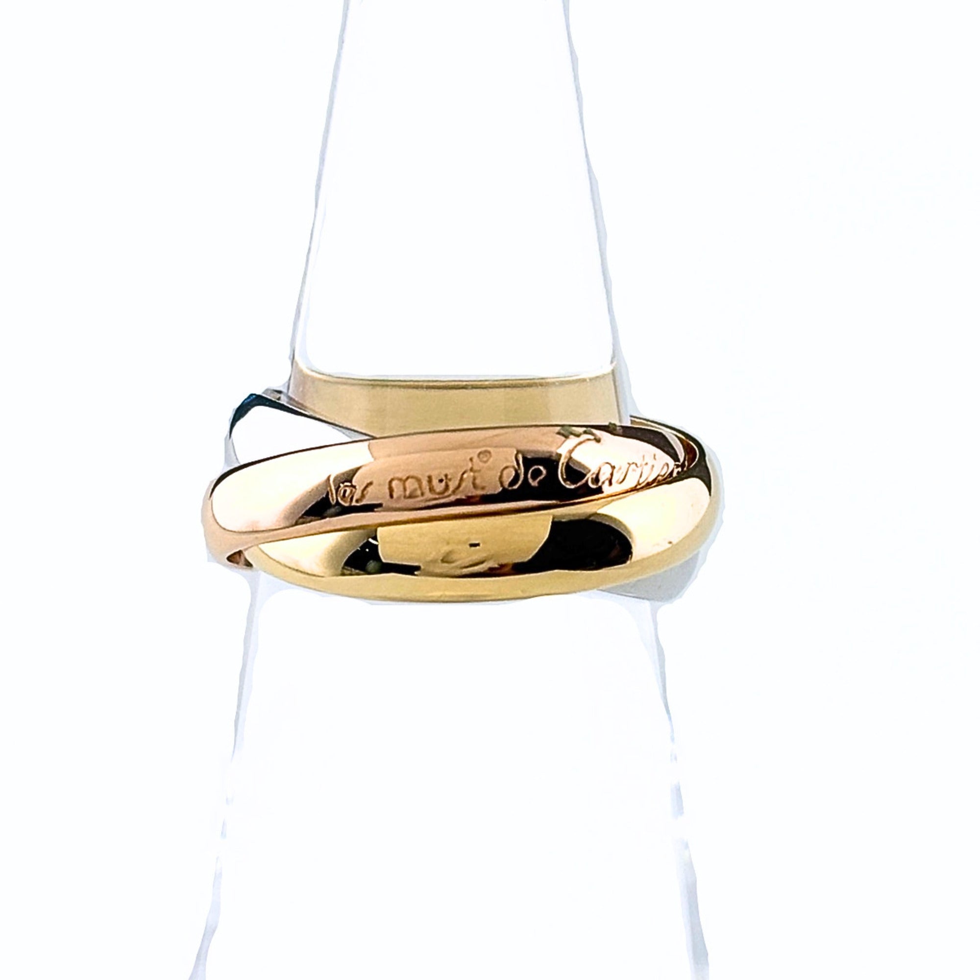Cartier Yellow Gold (18K) Pink Gold (18K) White Gold (18K) Band Ring (Pre-Owned)