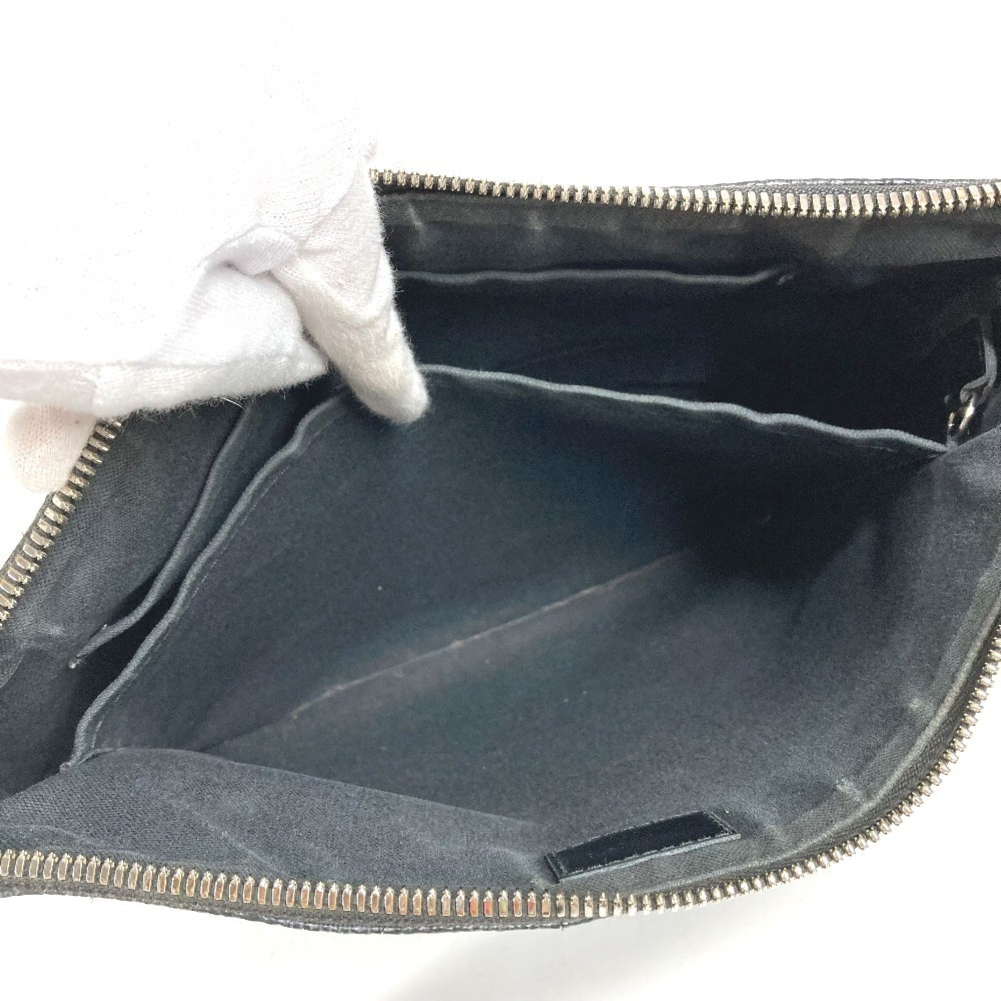 Louis Vuitton Black Damier Graphite Shoulder Bag (Pre-Owned)