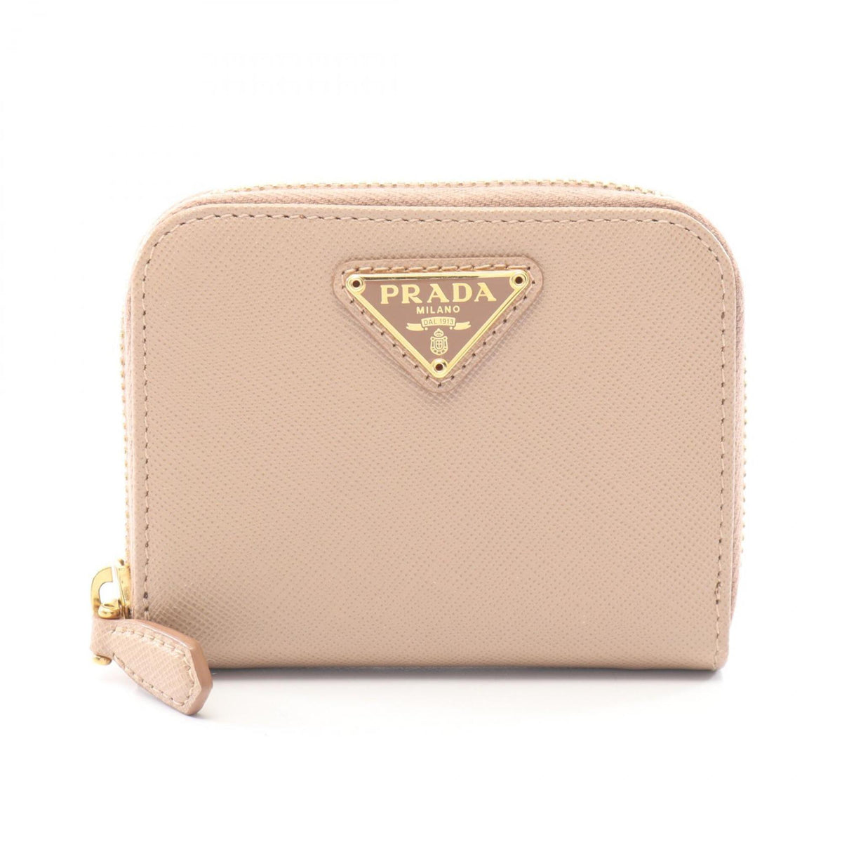 Prada Pink Leather Coin Purse/Coin Case (Pre-Owned)