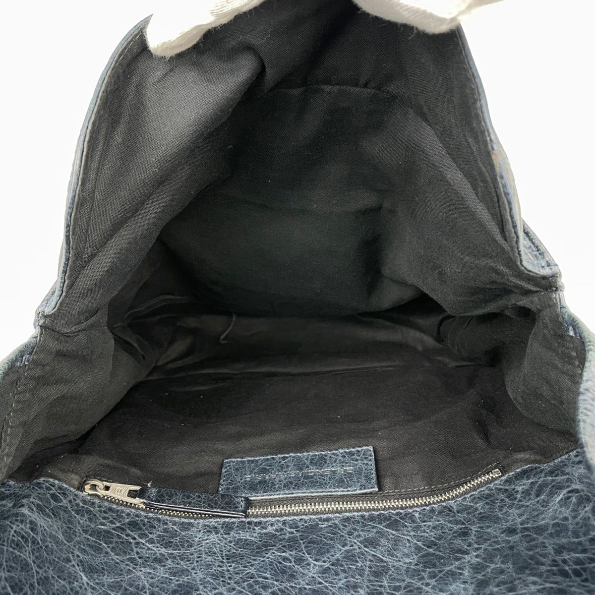 Balenciaga Navy Leather Shoulder Bag (Pre-Owned)