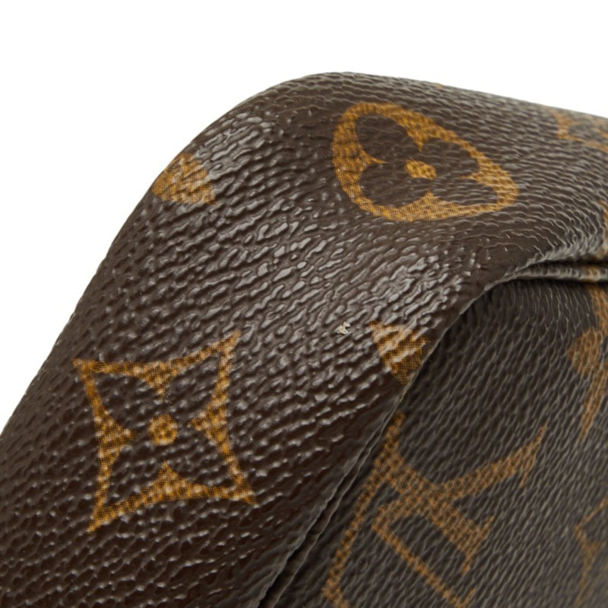 Louis Vuitton Brown Pvc Leather Handbag (Pre-Owned)