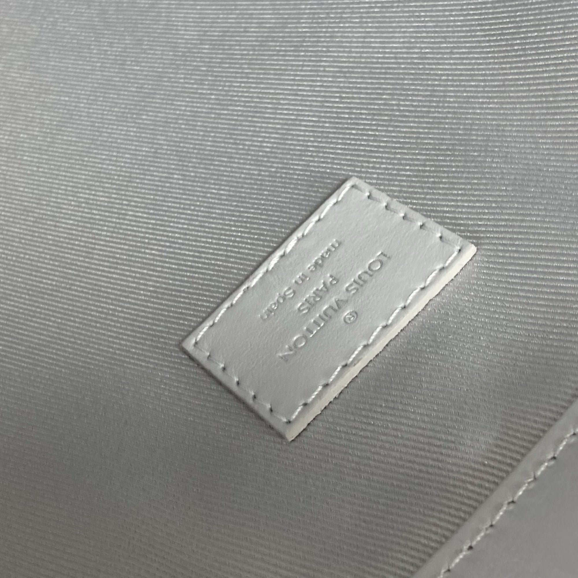 Louis Vuitton White Monogram Handbag Shoulder Bag Tote Bag (Pre-Owned)