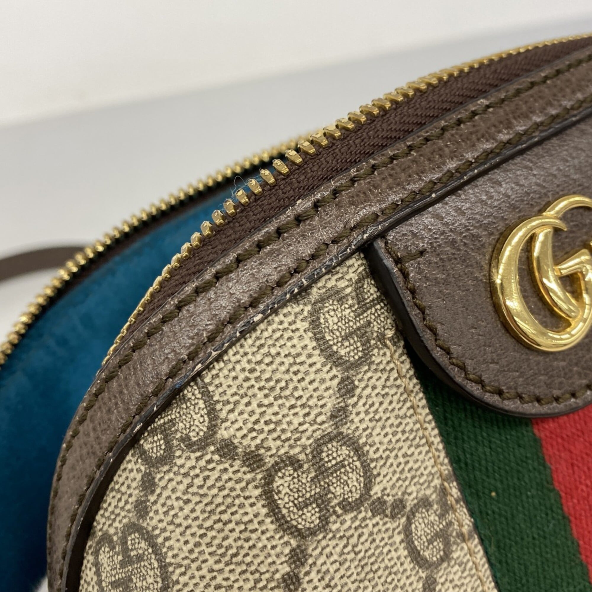 Gucci Brown Pvc Shoulder Bag (Pre-Owned)