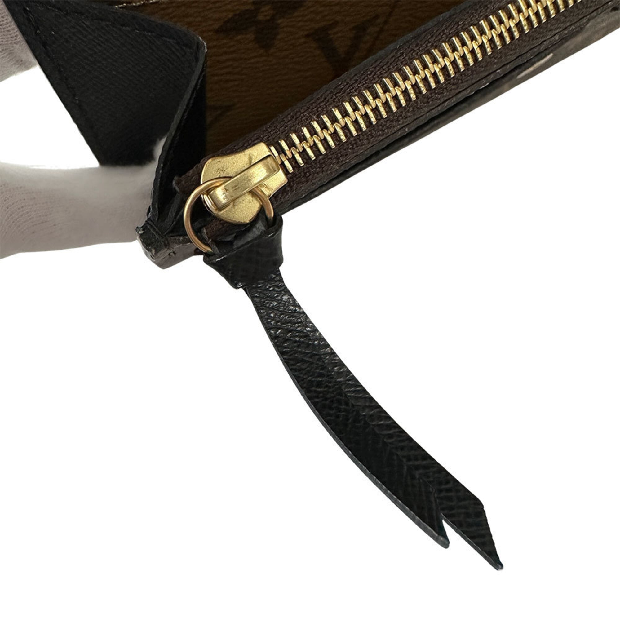 Louis Vuitton Monogram Reverse Monogram Reverse Monogram Canvas Long Wallet (Bi-Fold) (Pre-Owned)