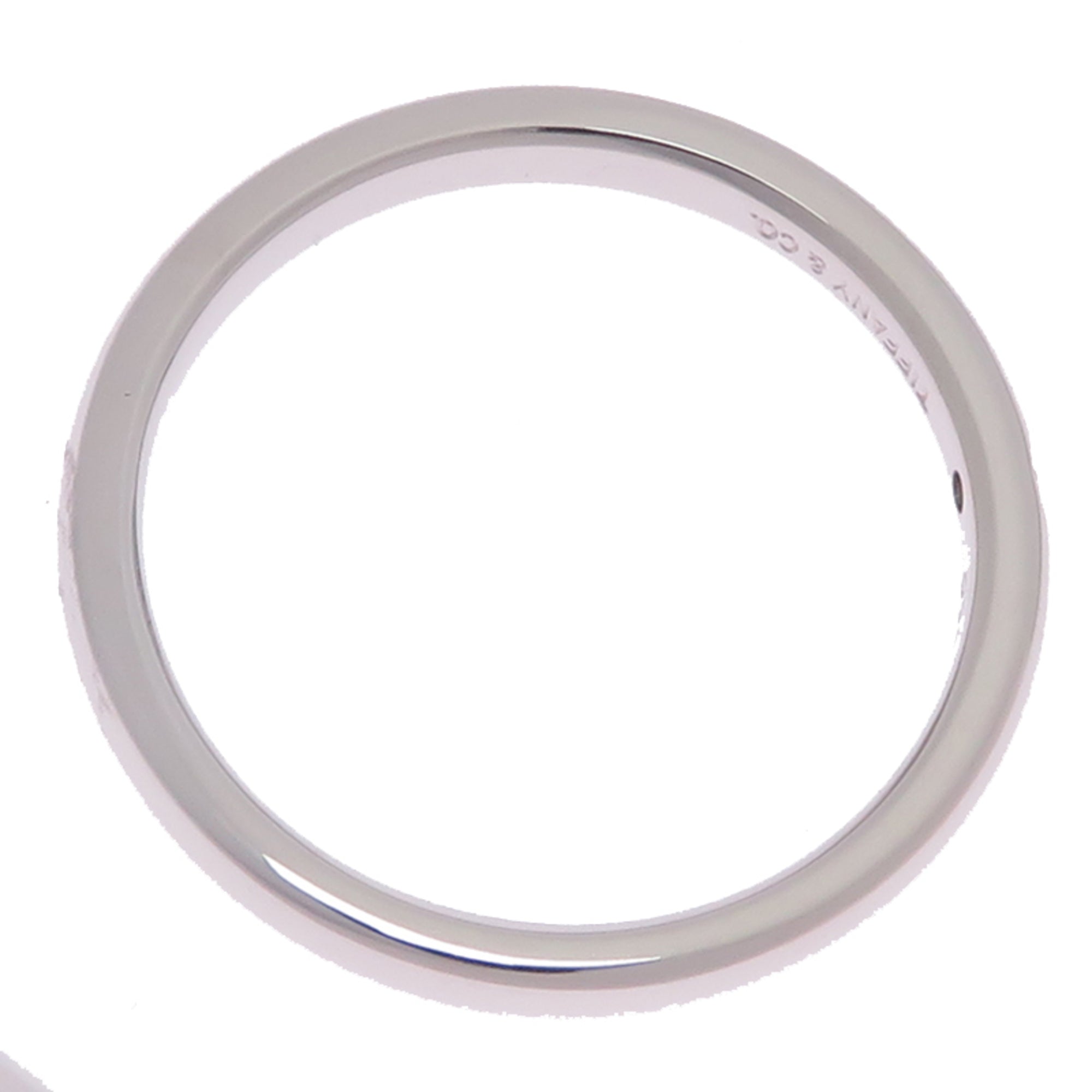 Tiffany Platinum 950 Band Ring (Pre-Owned)