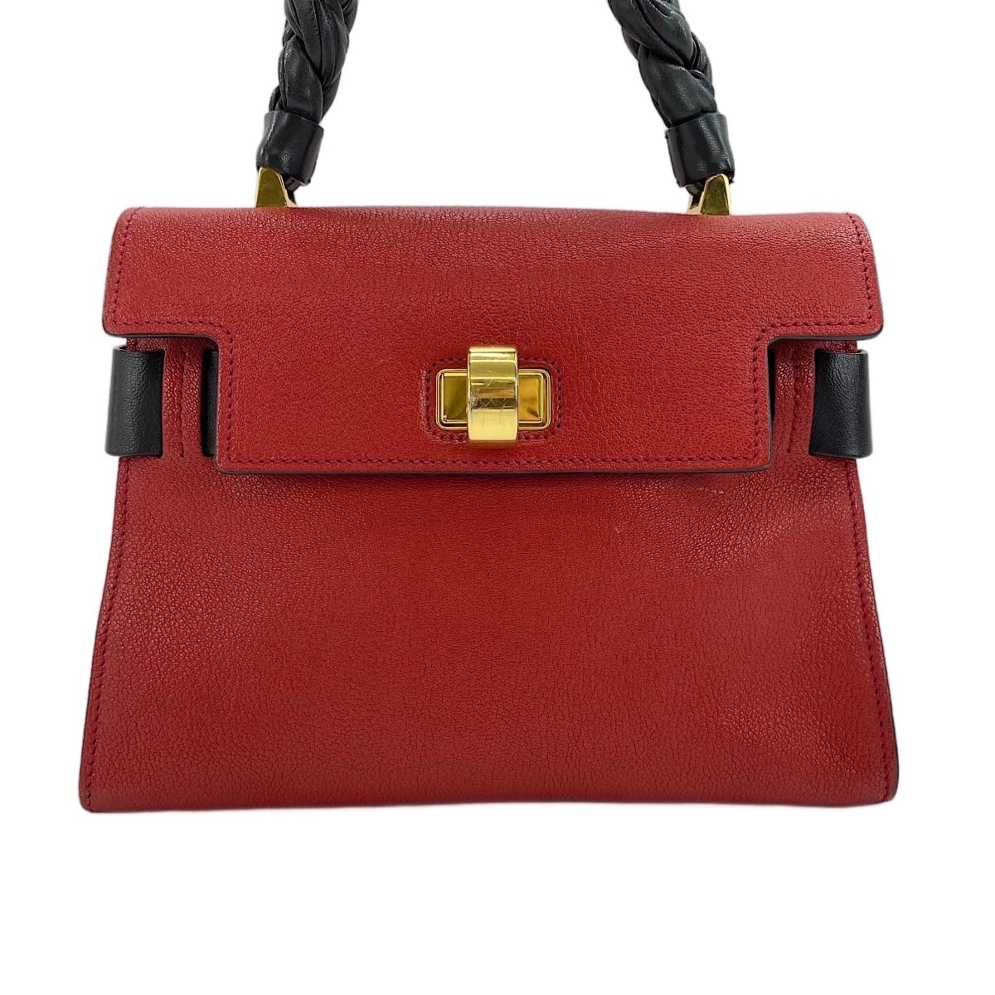 Miu Miu Red Color Handbag (Pre-Owned)