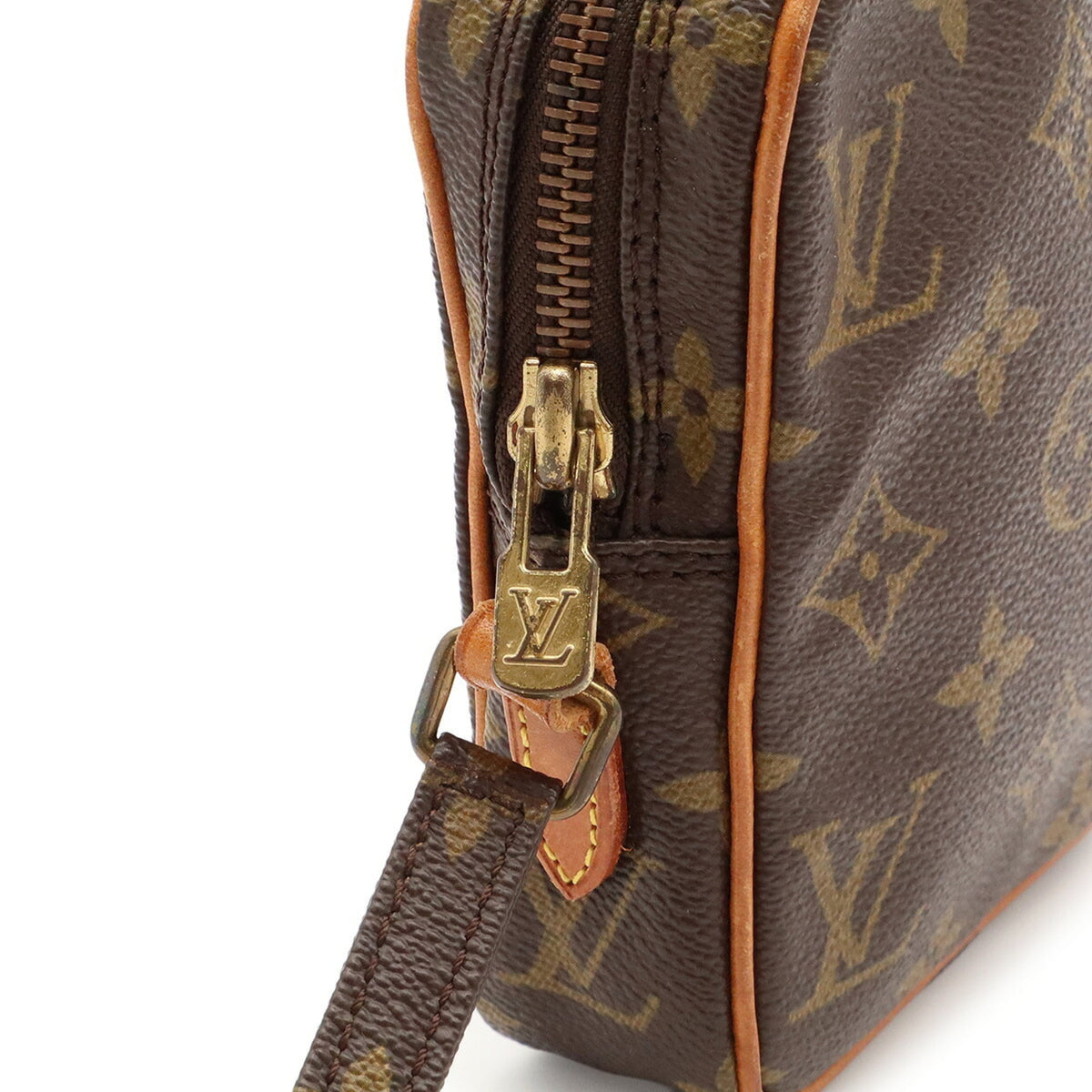 Louis Vuitton Brown Monogram Pvc Pochette Shoulder Bag (Pre-Owned)