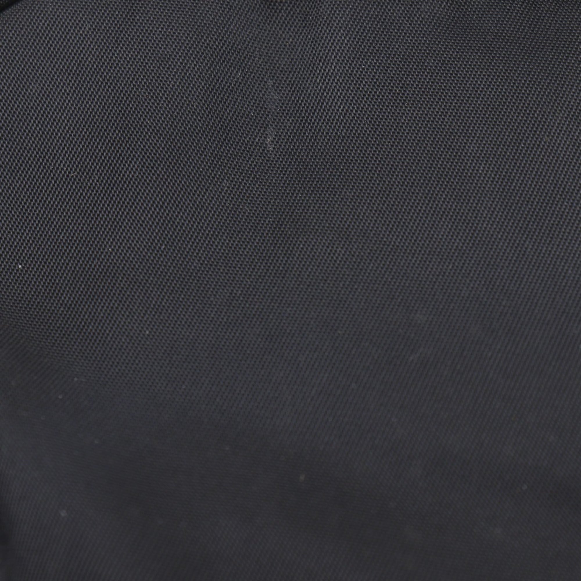 Prada Black Nylon Boston Bag Handbag (Pre-Owned)