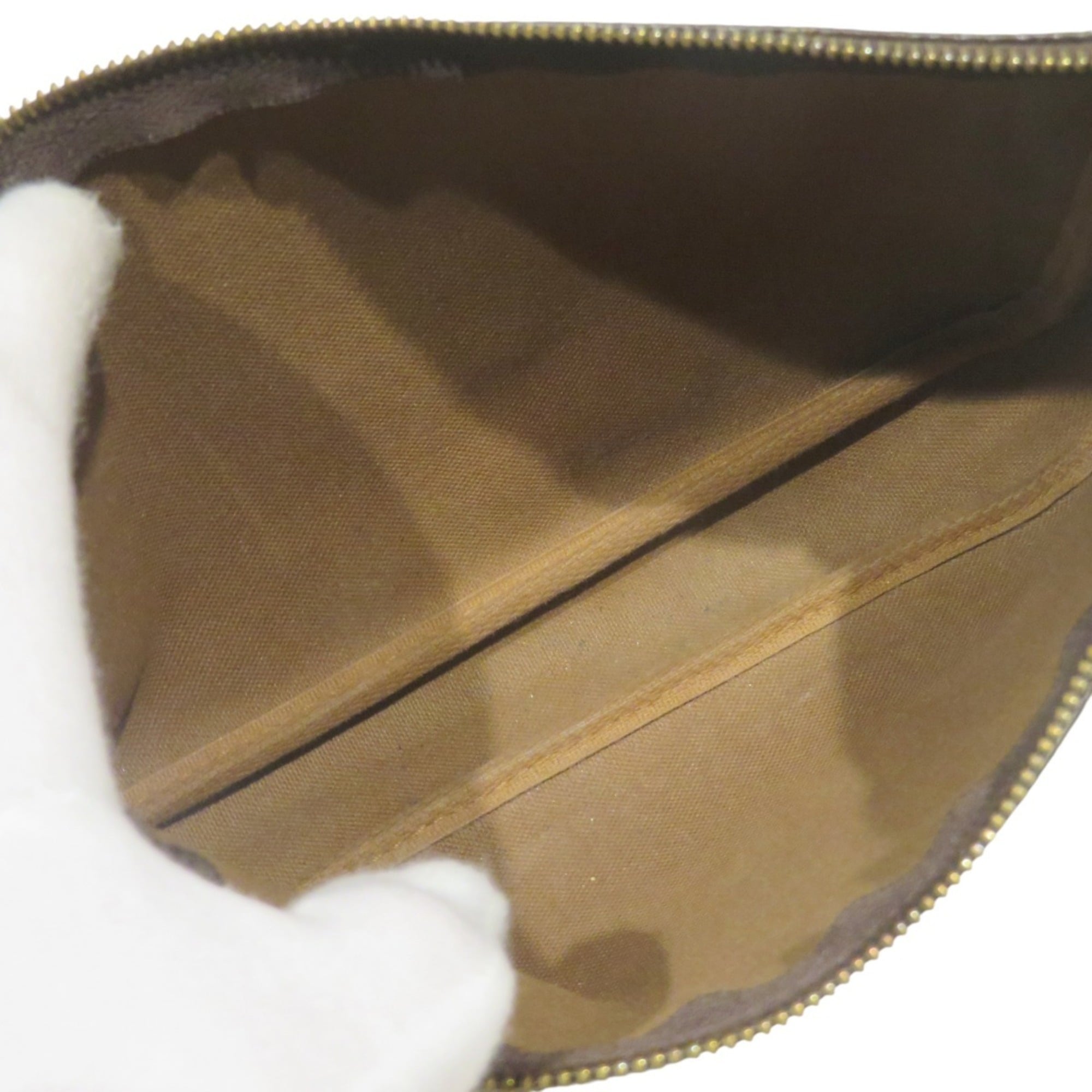 Louis Vuitton Monogram Brown Monogram Pochette (Pre-Owned)