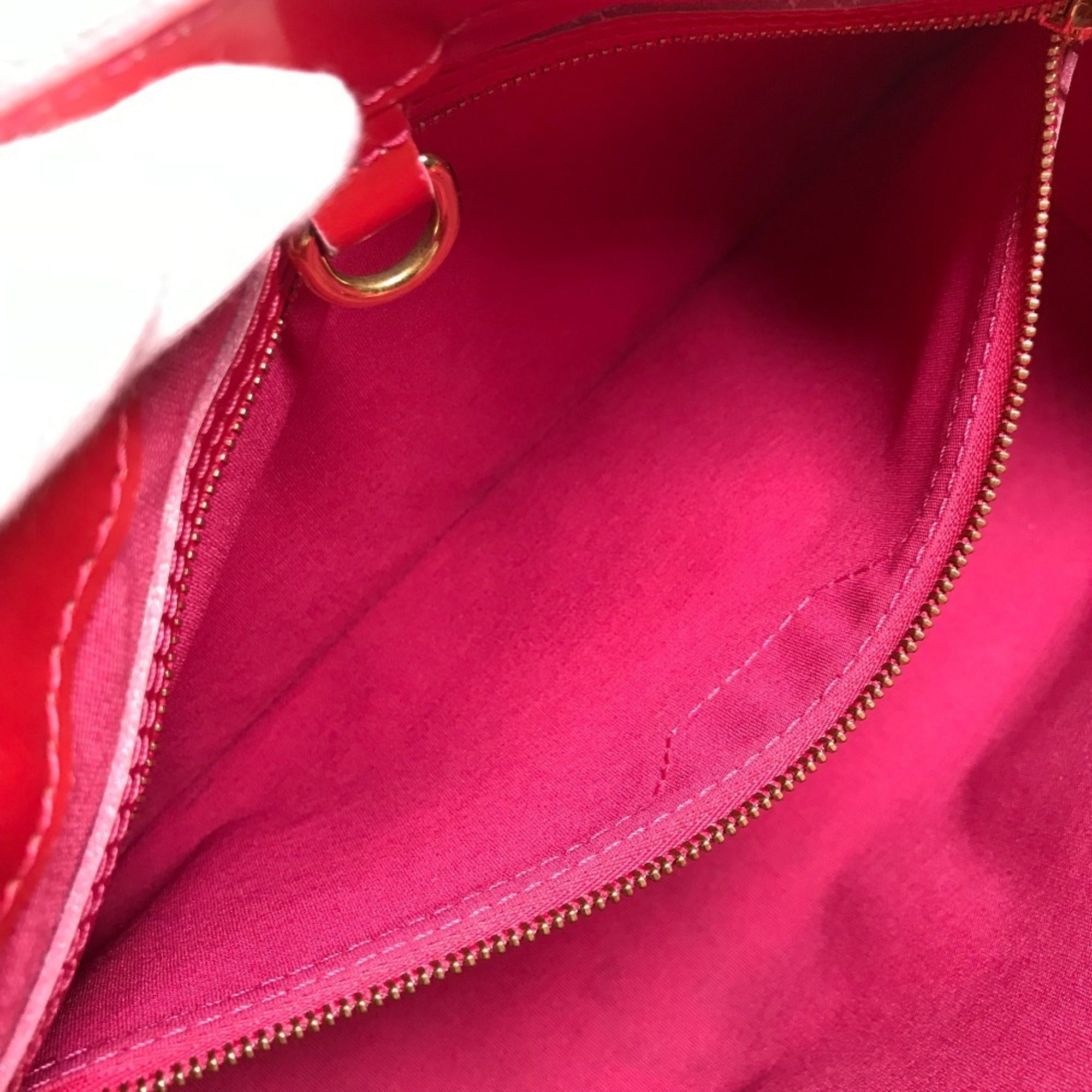 Louis Vuitton Pink Rose Pop Monogram Vernis Canvas Handbag Tote Bag (Pre-Owned)