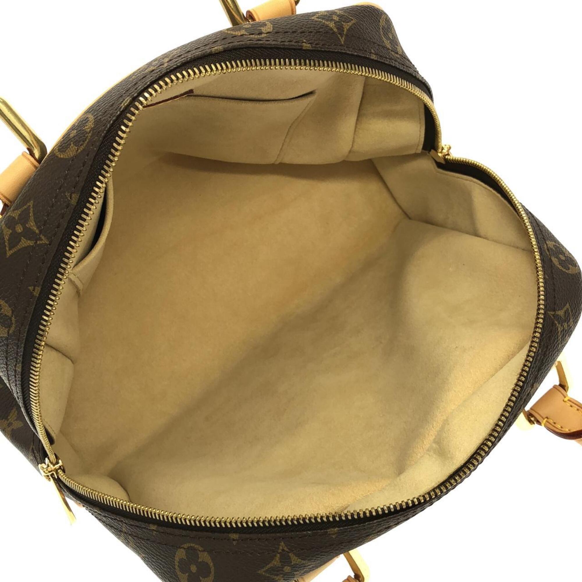 Louis Vuitton Brown Coated Canvas Handbag (Pre-Owned)