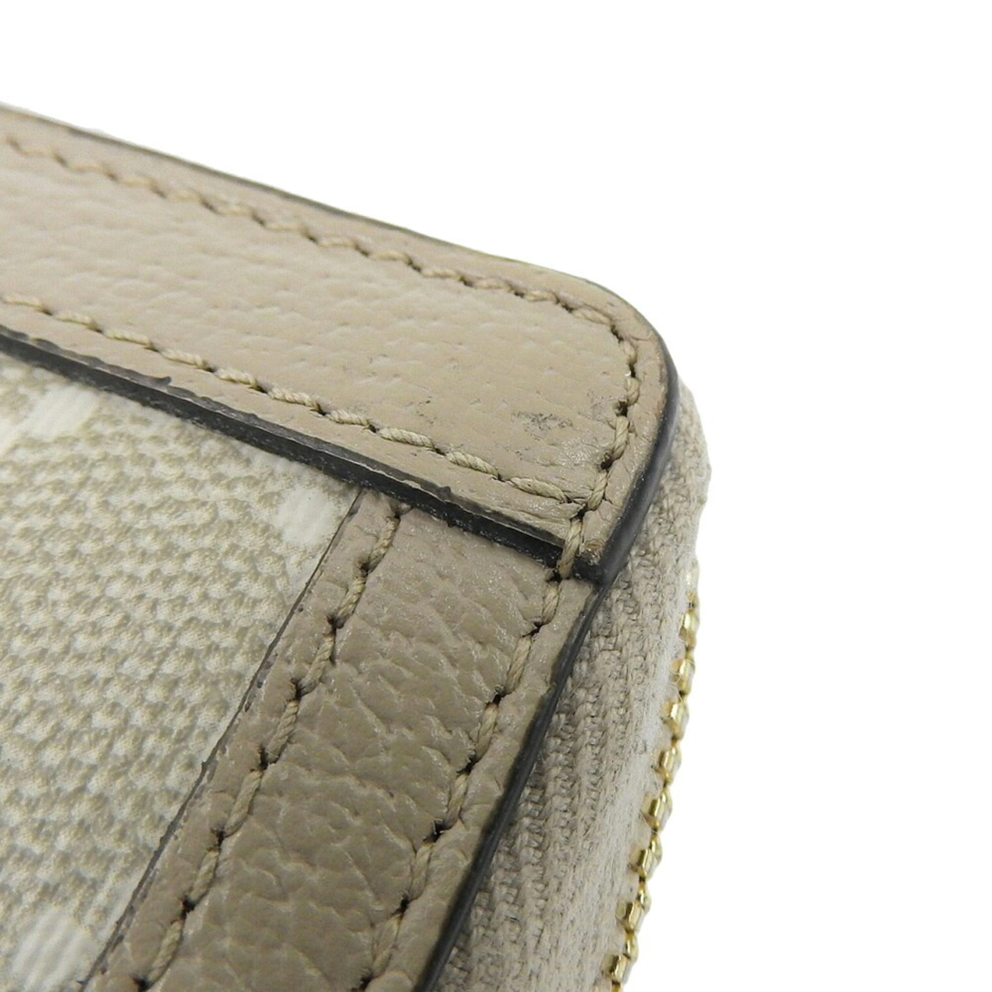 Gucci Gg Supreme Beige Gg Supreme Wallet (Bi-Fold) (Pre-Owned)