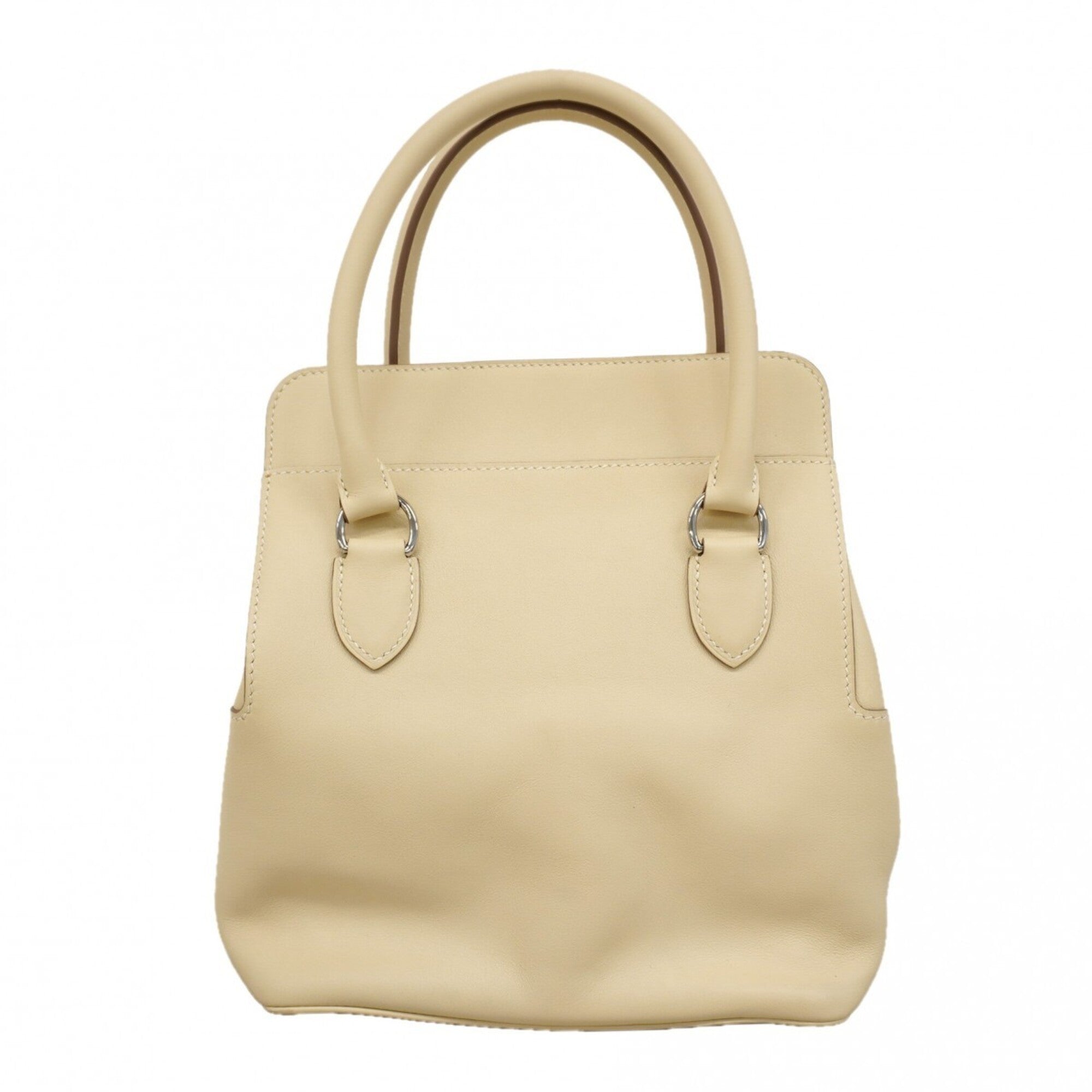 Hermes Beige Swift Leather Handbag (Pre-Owned)