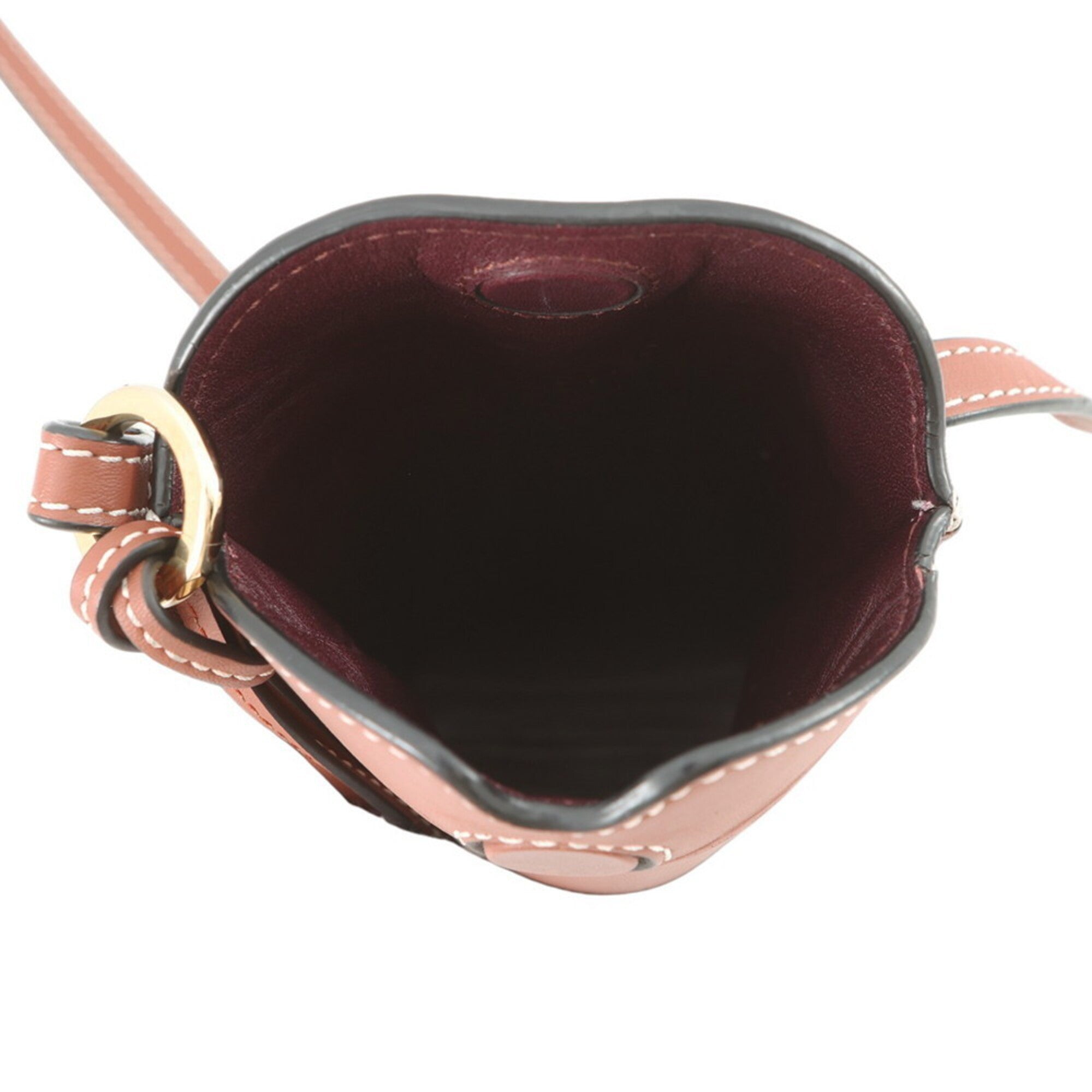 Loewe Brown Leather Handbag Pochette Shoulder Bag (Pre-Owned)