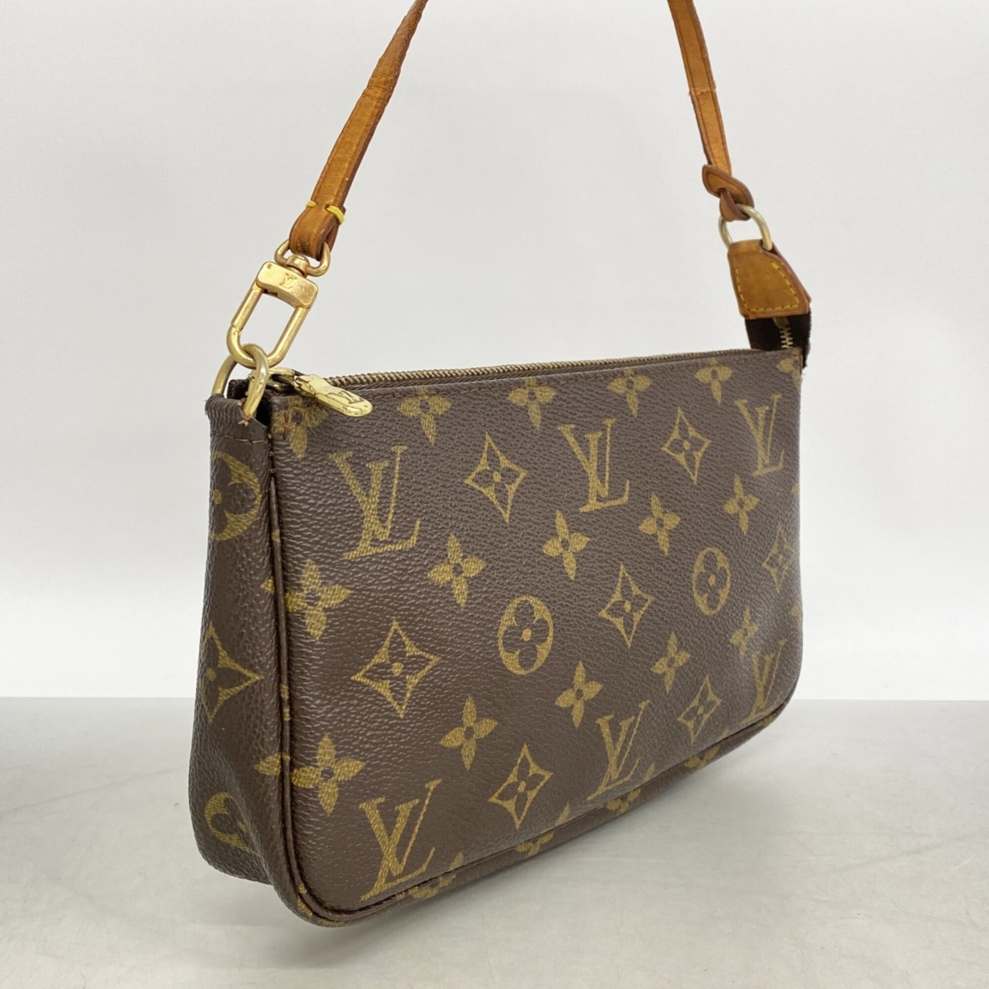 Louis Vuitton Brown Pouch (Pre-Owned)