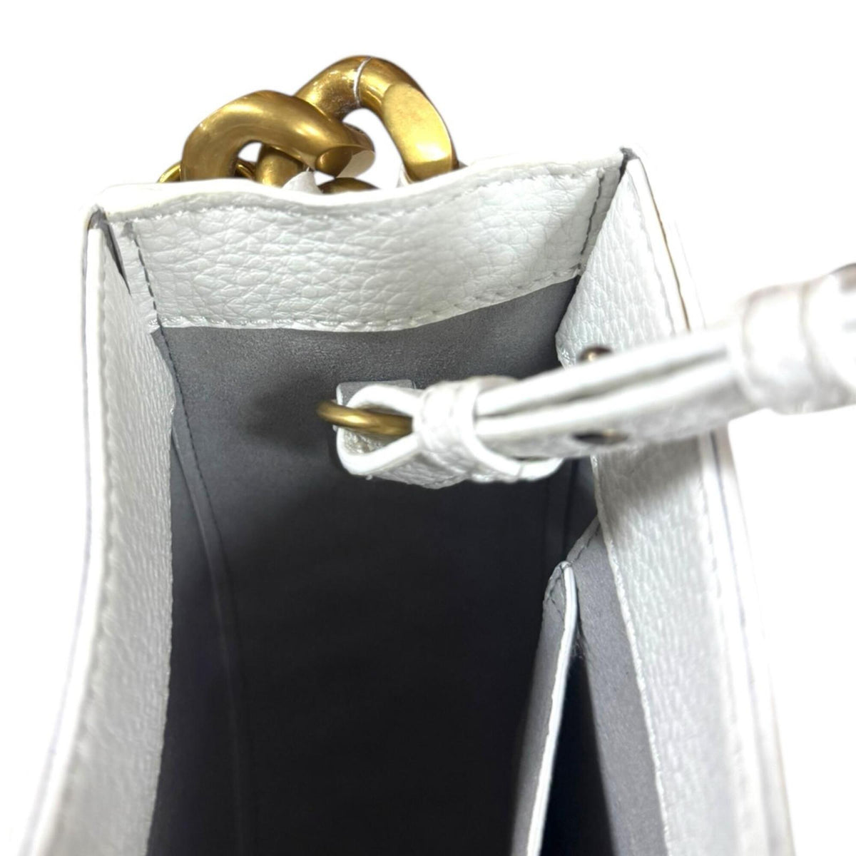 Stella Mccartney White Elastane Polyamide Shoulder Bag (Pre-Owned)