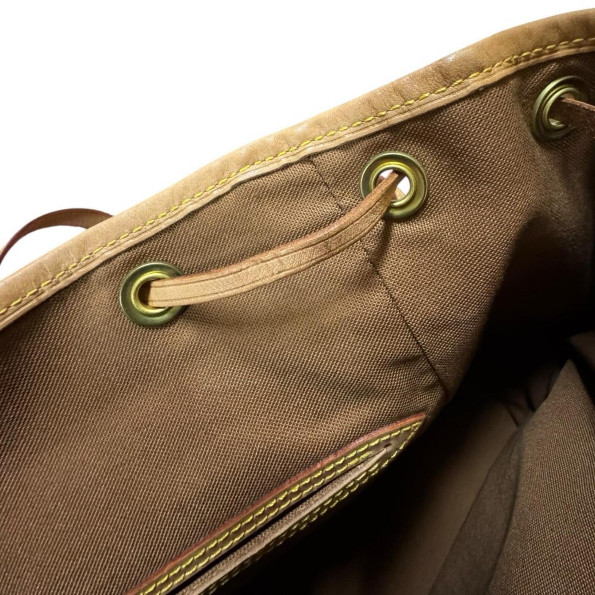 Louis Vuitton Brown Monogram Canvas Backpack (Pre-Owned)