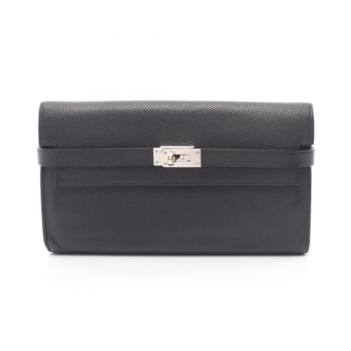 Hermes Black Epsom Leather Wallet (Bi-Fold) (Pre-Owned)