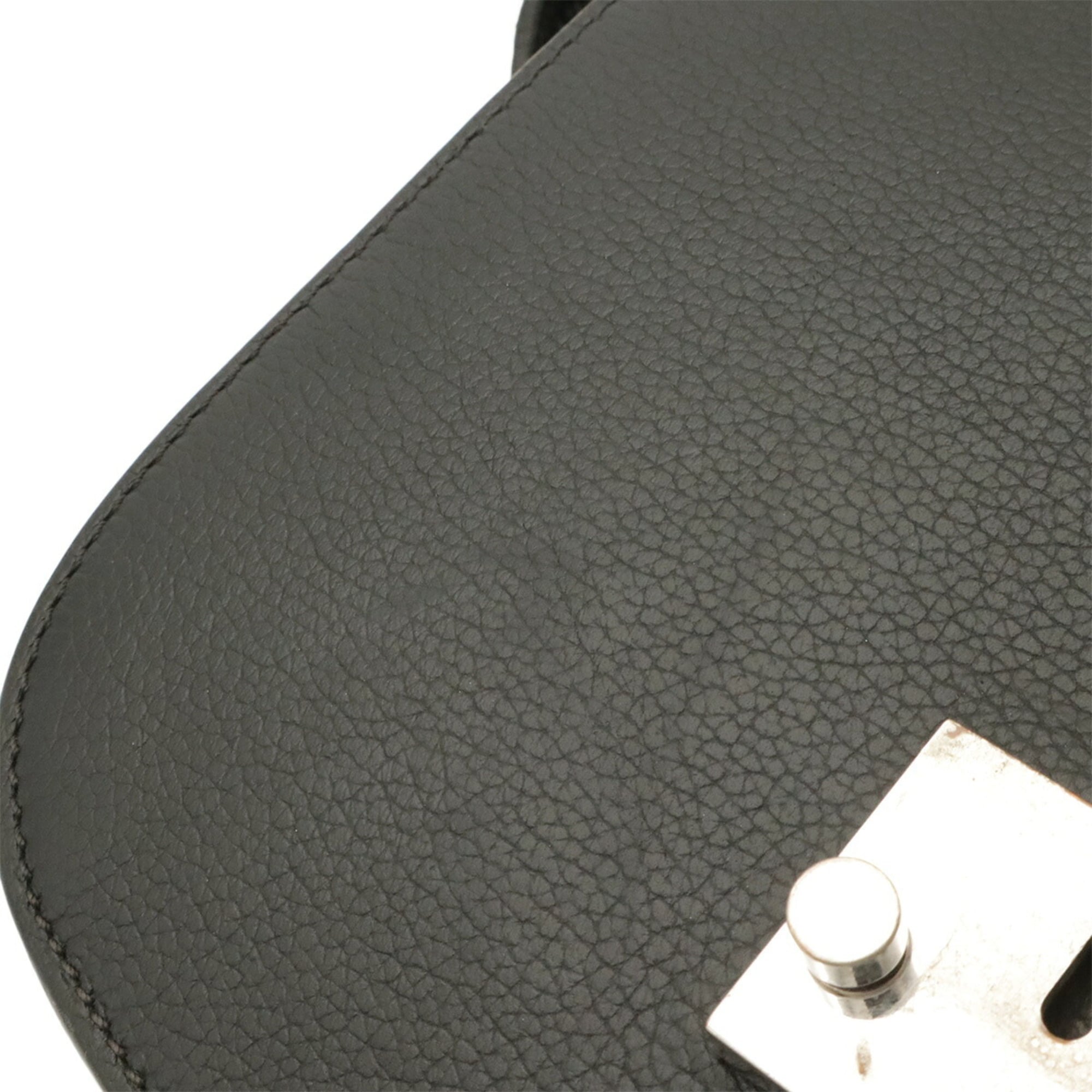 Mcm Black Leather Pochette Shoulder Bag (Pre-Owned)