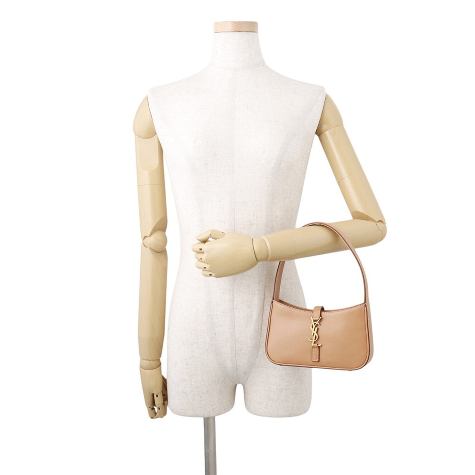 Yves Saint Laurent Beige Leather Handbag (Pre-Owned)