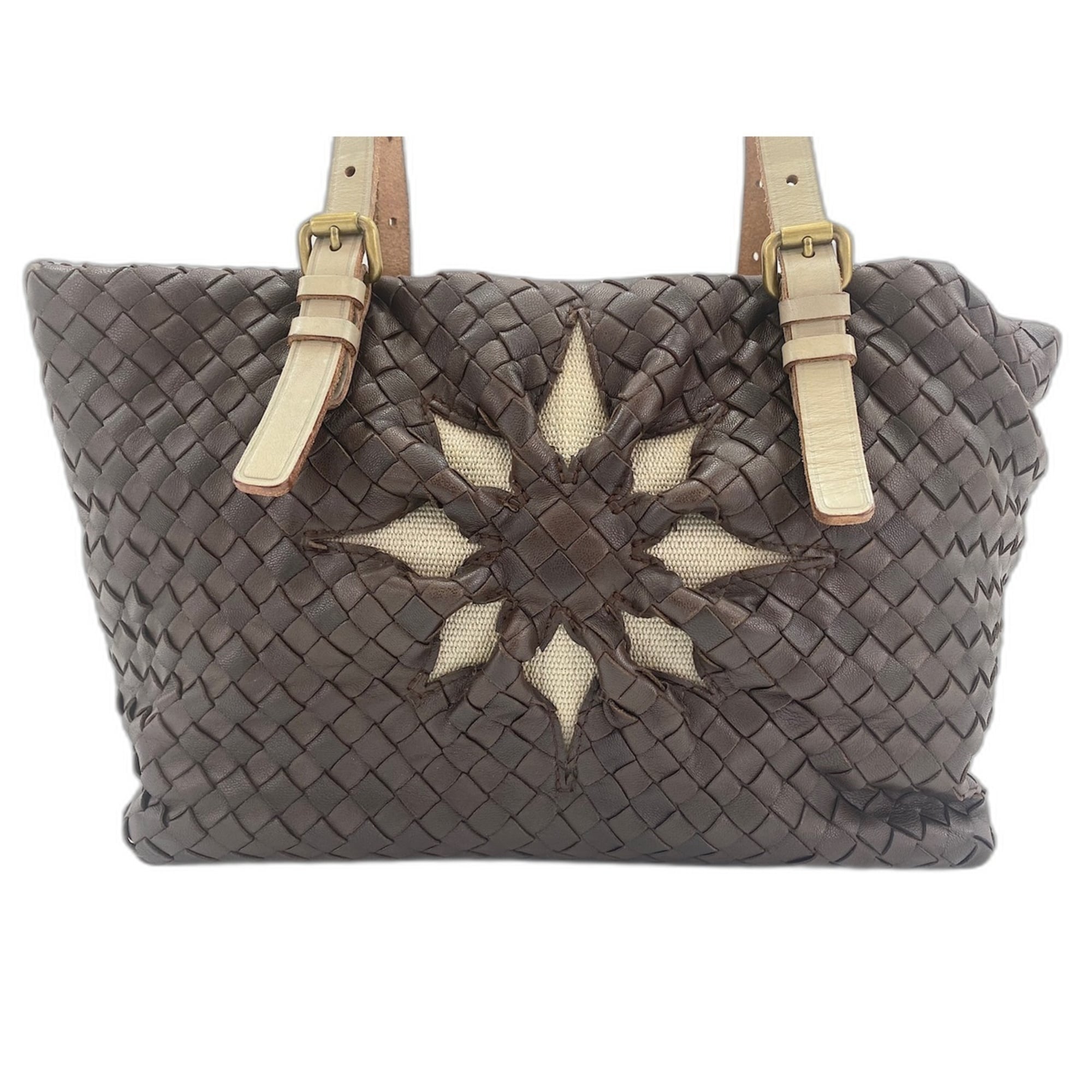 Bottega Veneta Brown Shoulder Bag (Pre-Owned)