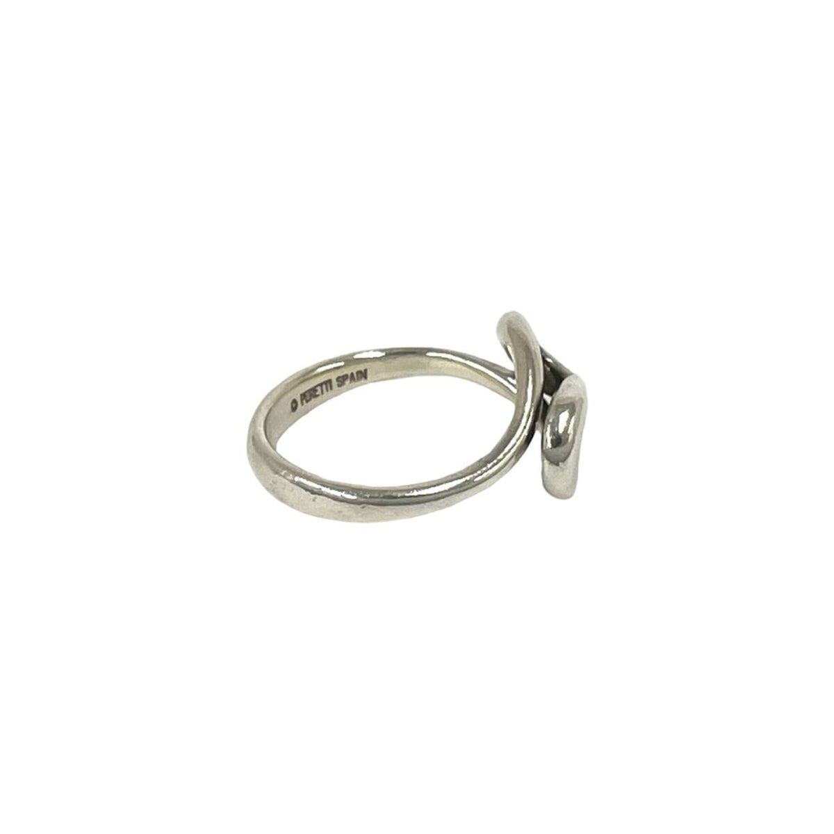 Tiffany Silver Silver 925 Band Ring (Pre-Owned)