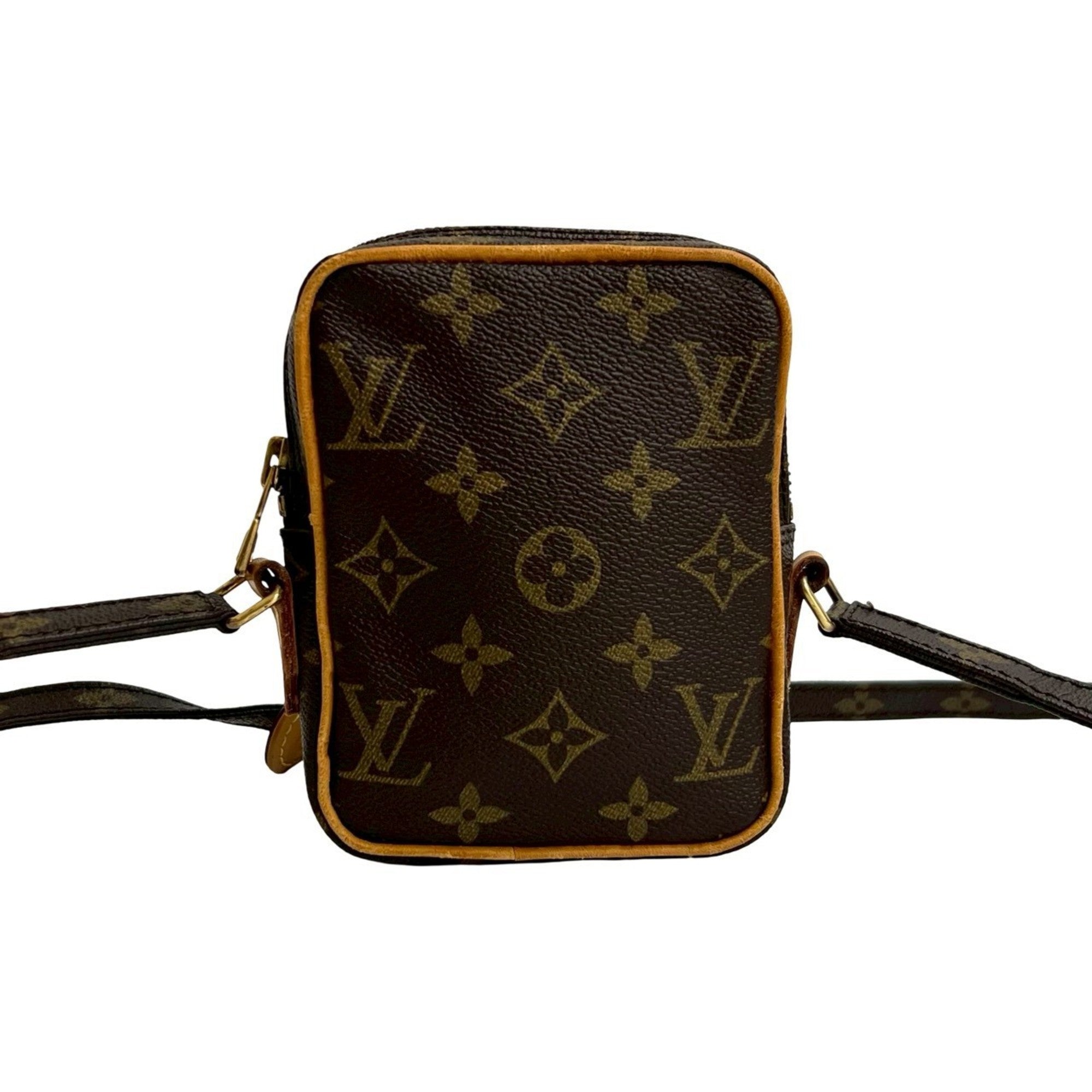 Louis Vuitton Brown Leather Pvc Pochette Shoulder Bag (Pre-Owned)