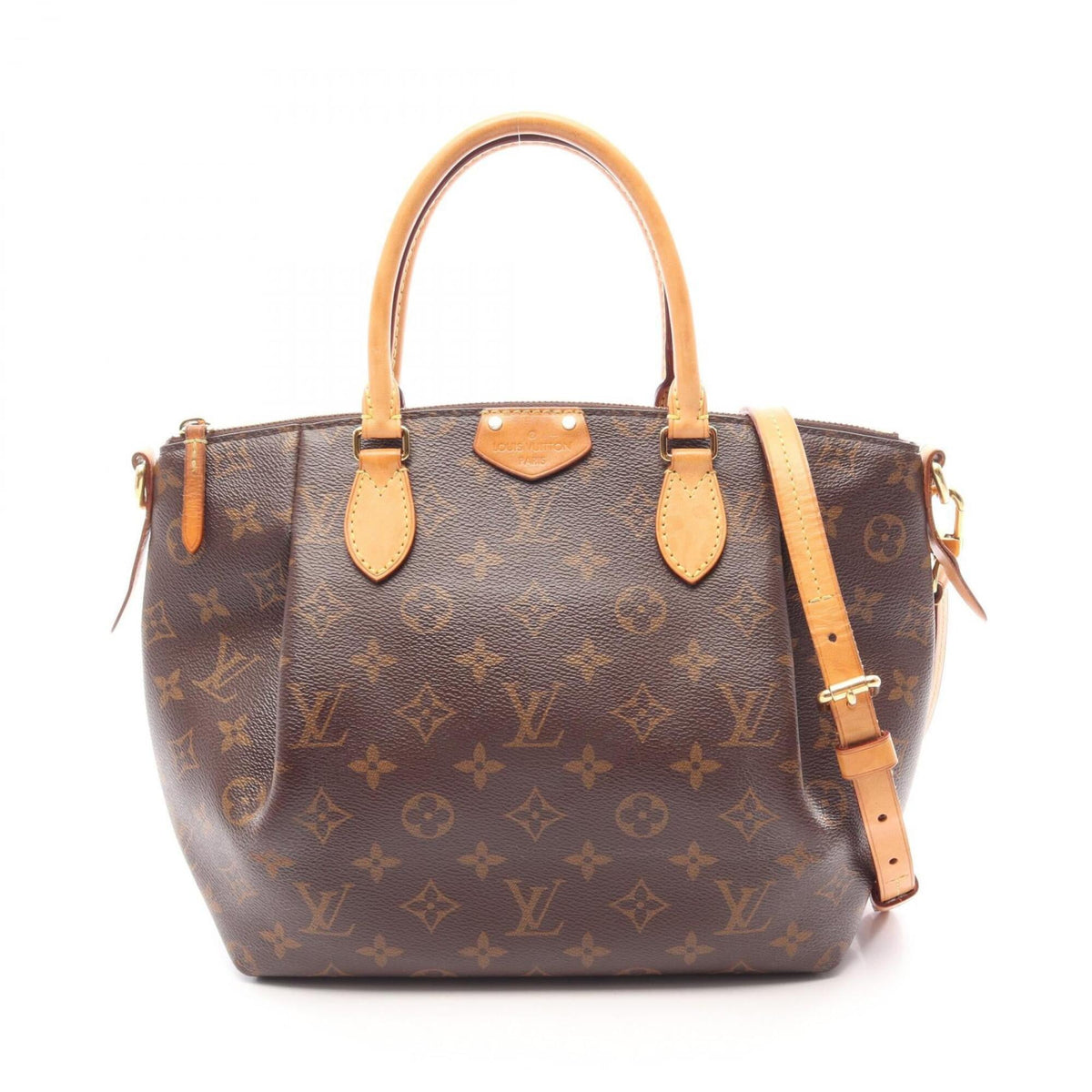 Louis Vuitton Brown Monogram Monogram Leather Handbag (Pre-Owned)
