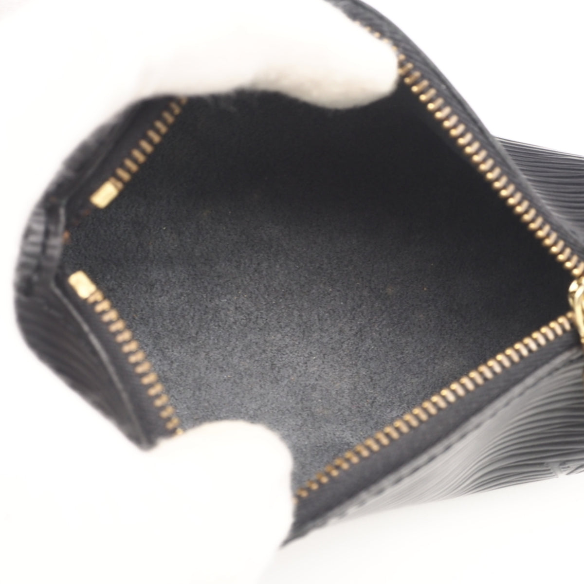 Louis Vuitton Epi Black Noir Leather Handbag (Pre-Owned)