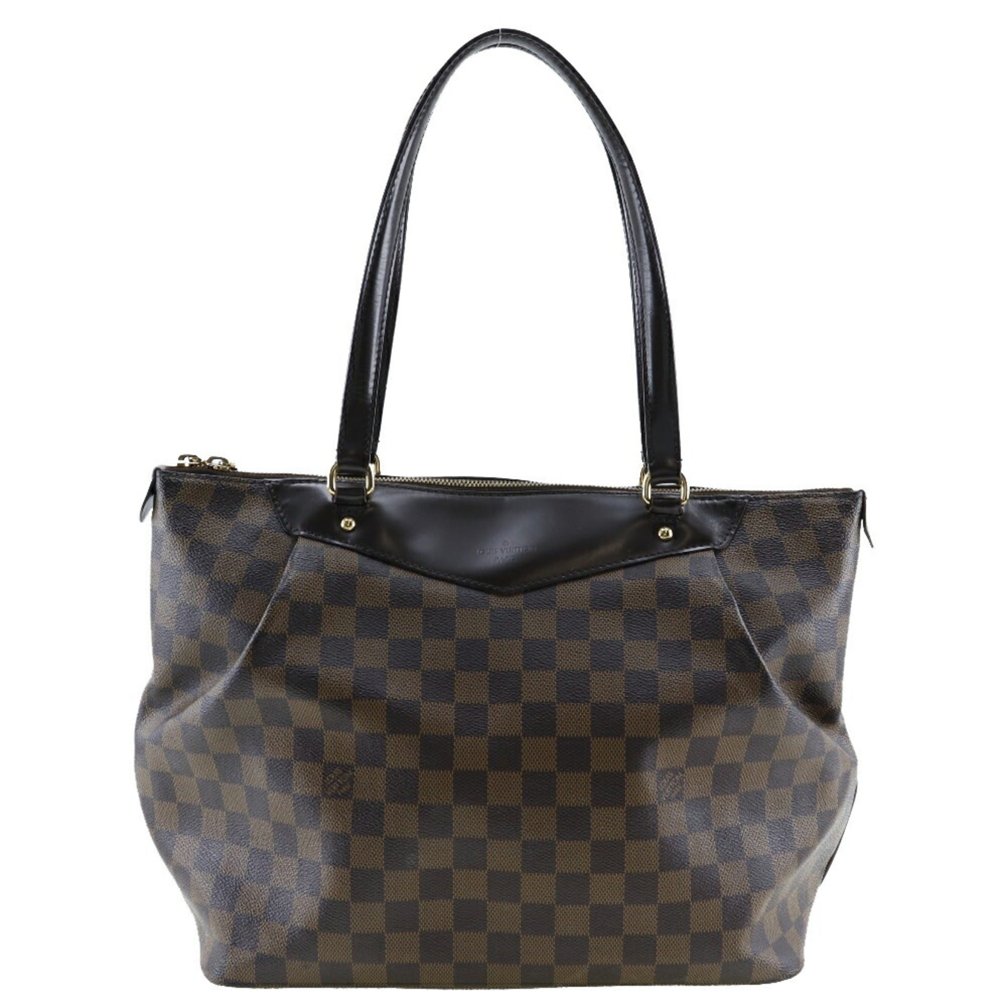 Louis Vuitton Damier Brown Damier Canvas Shoulder Bag (Pre-Owned)