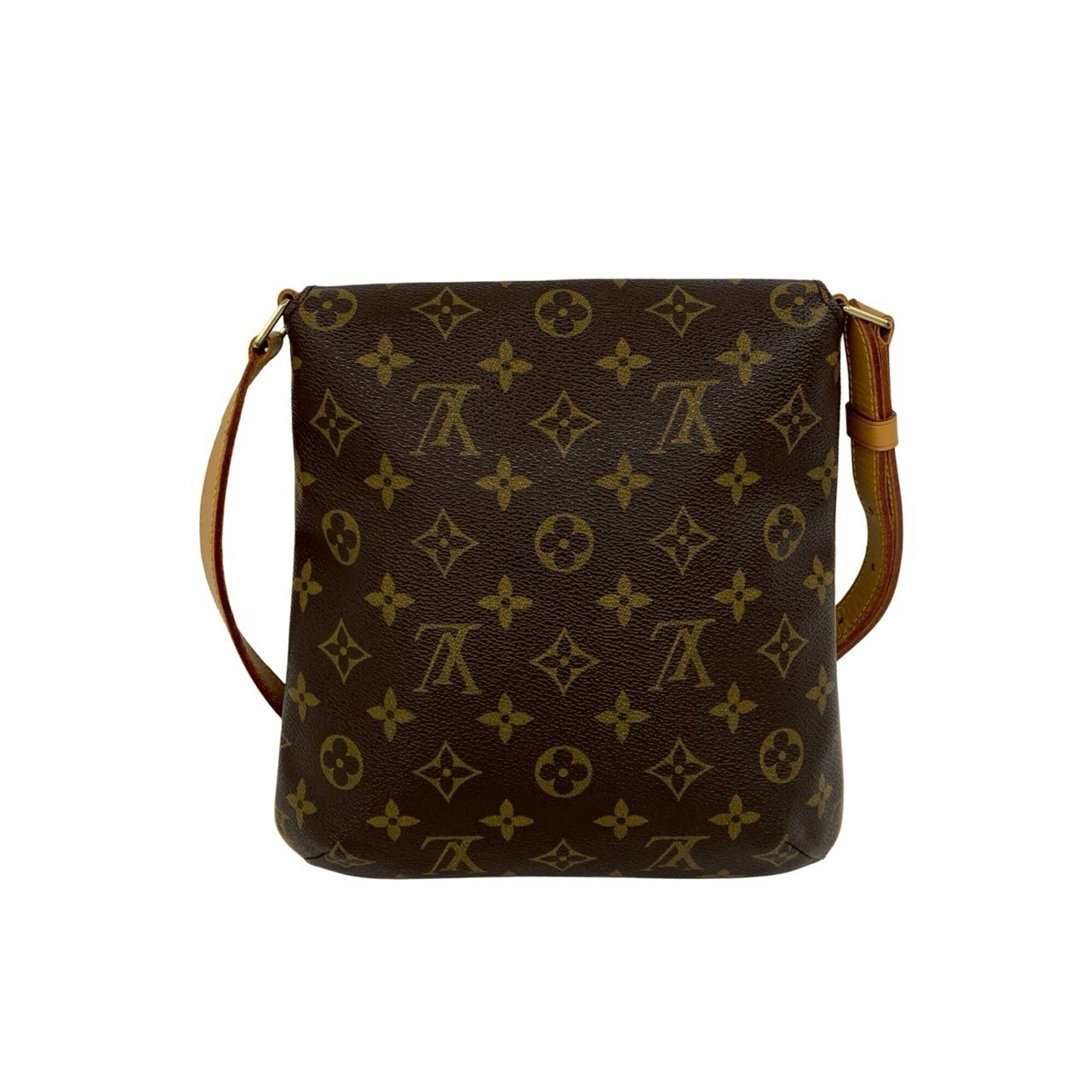 Louis Vuitton Brown Leather Pvc Pochette Shoulder Bag (Pre-Owned)