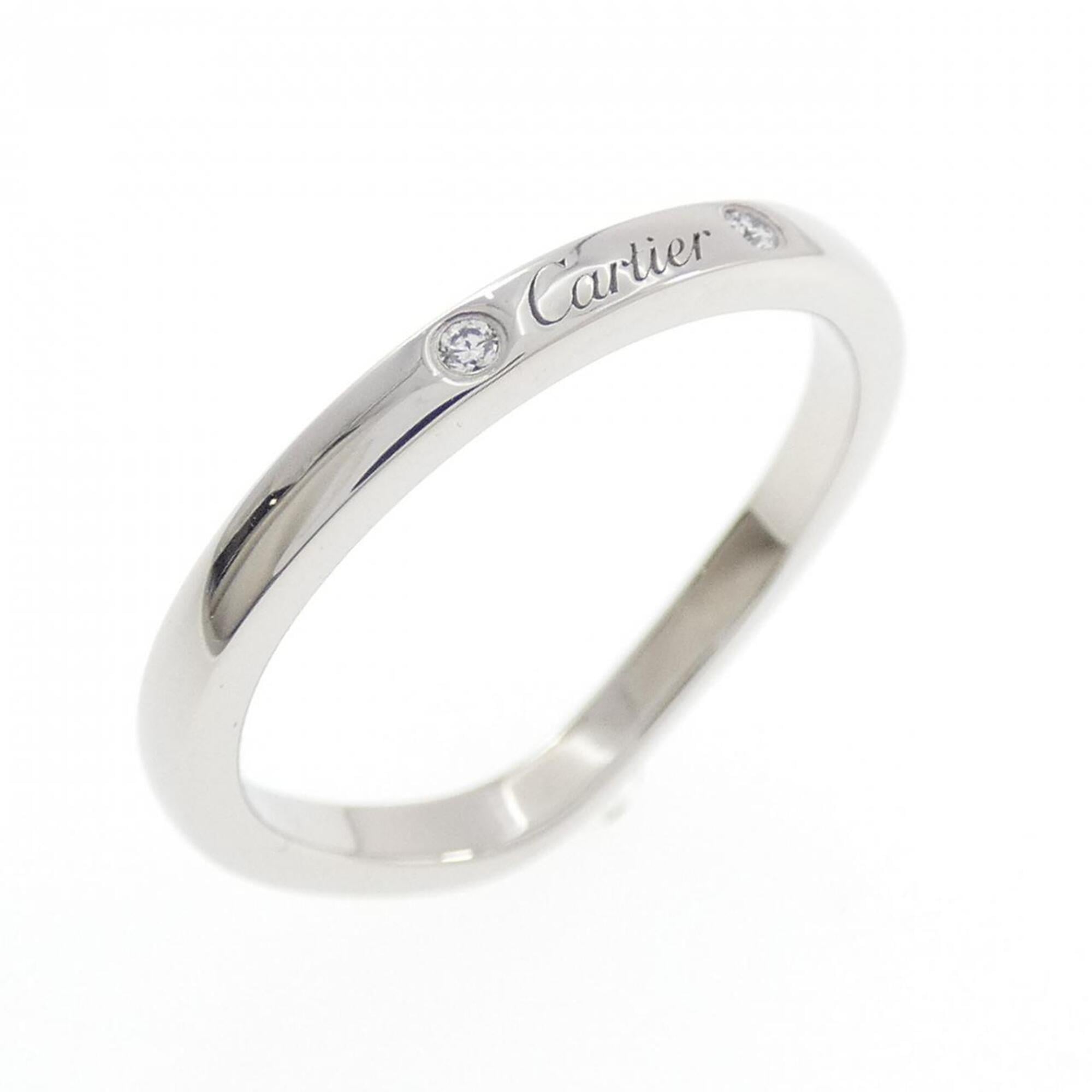 Cartier Platinum 950 Band Ring (Pre-Owned)